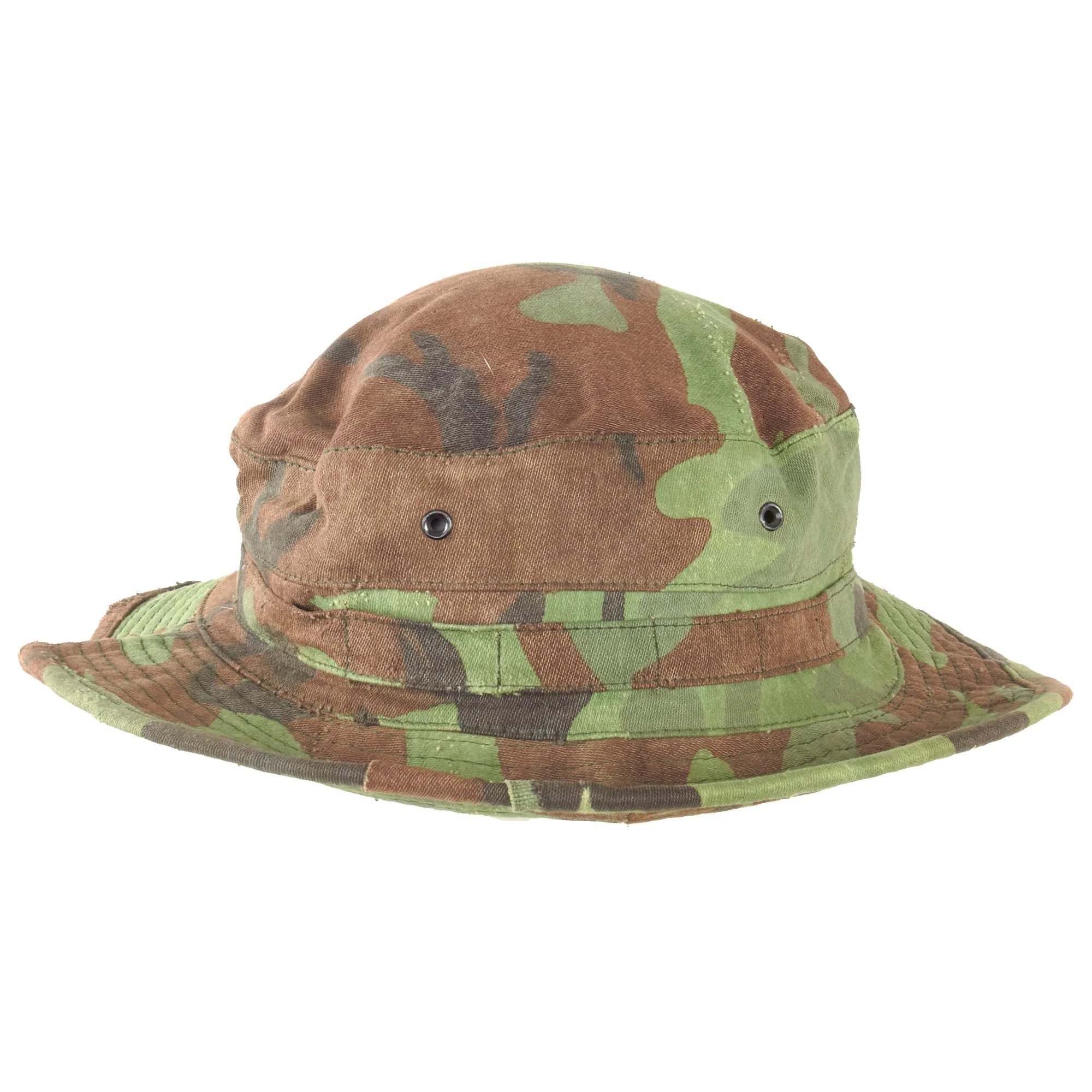 Original U.S. Vietnam War ARVN Camouflage Boonie Hat — image 7