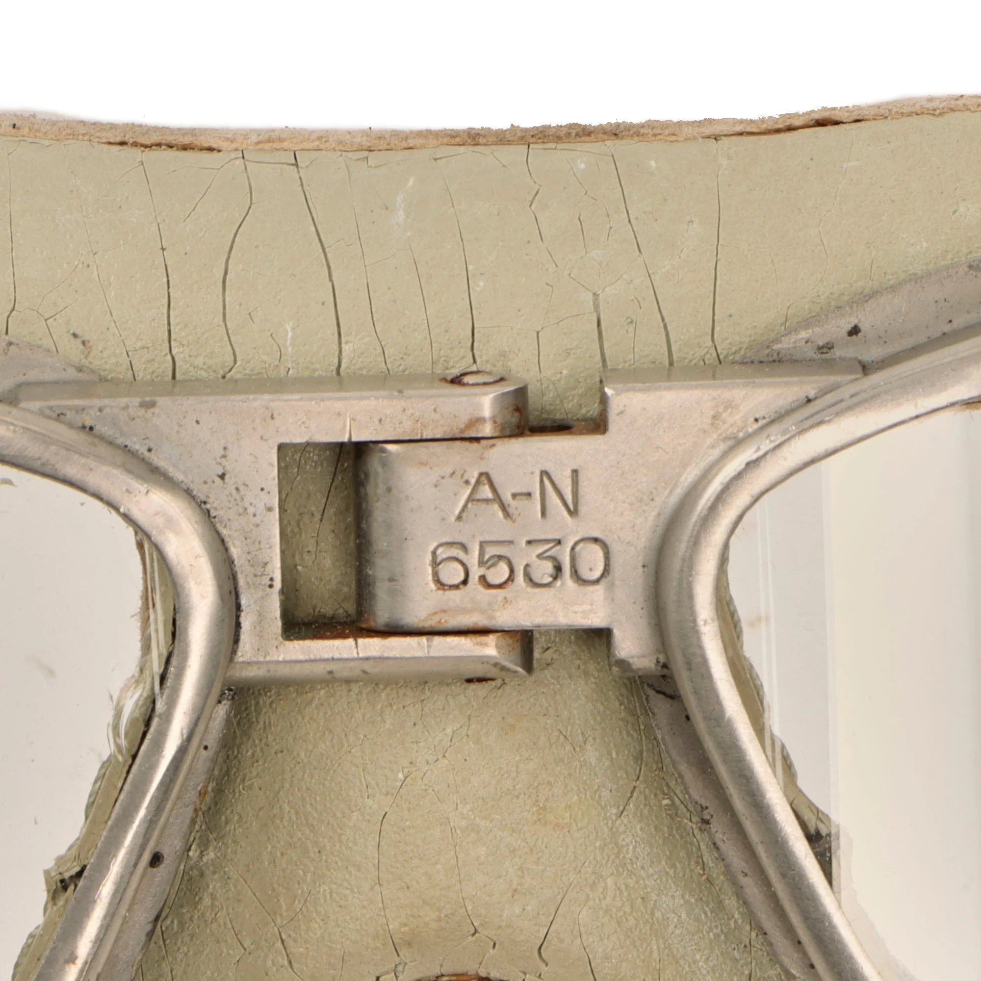 Original U.S. WWII AAF AN-6530 Goggles with Elastic Strap — image 5