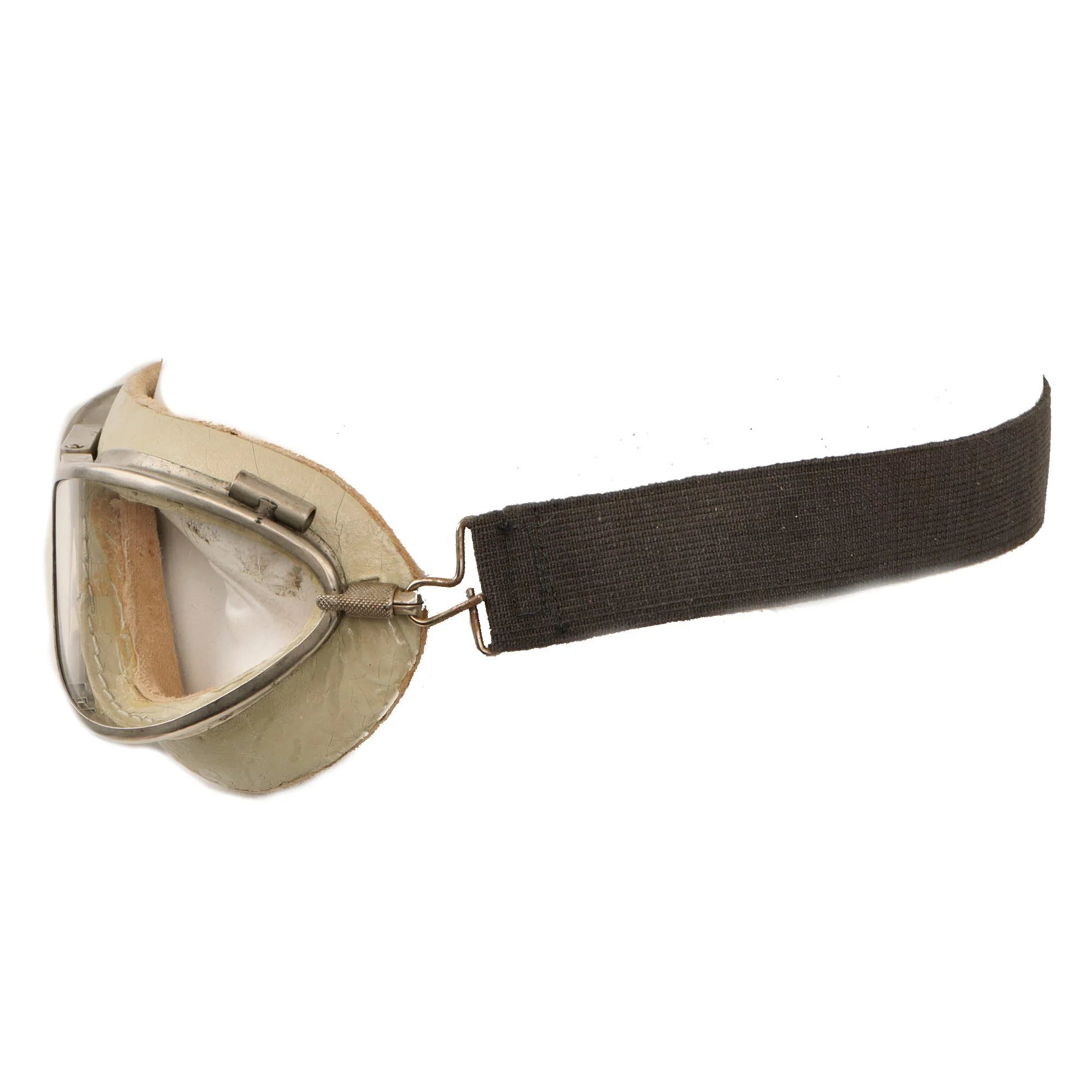 Original U.S. WWII AAF AN-6530 Goggles with Elastic Strap — image 6