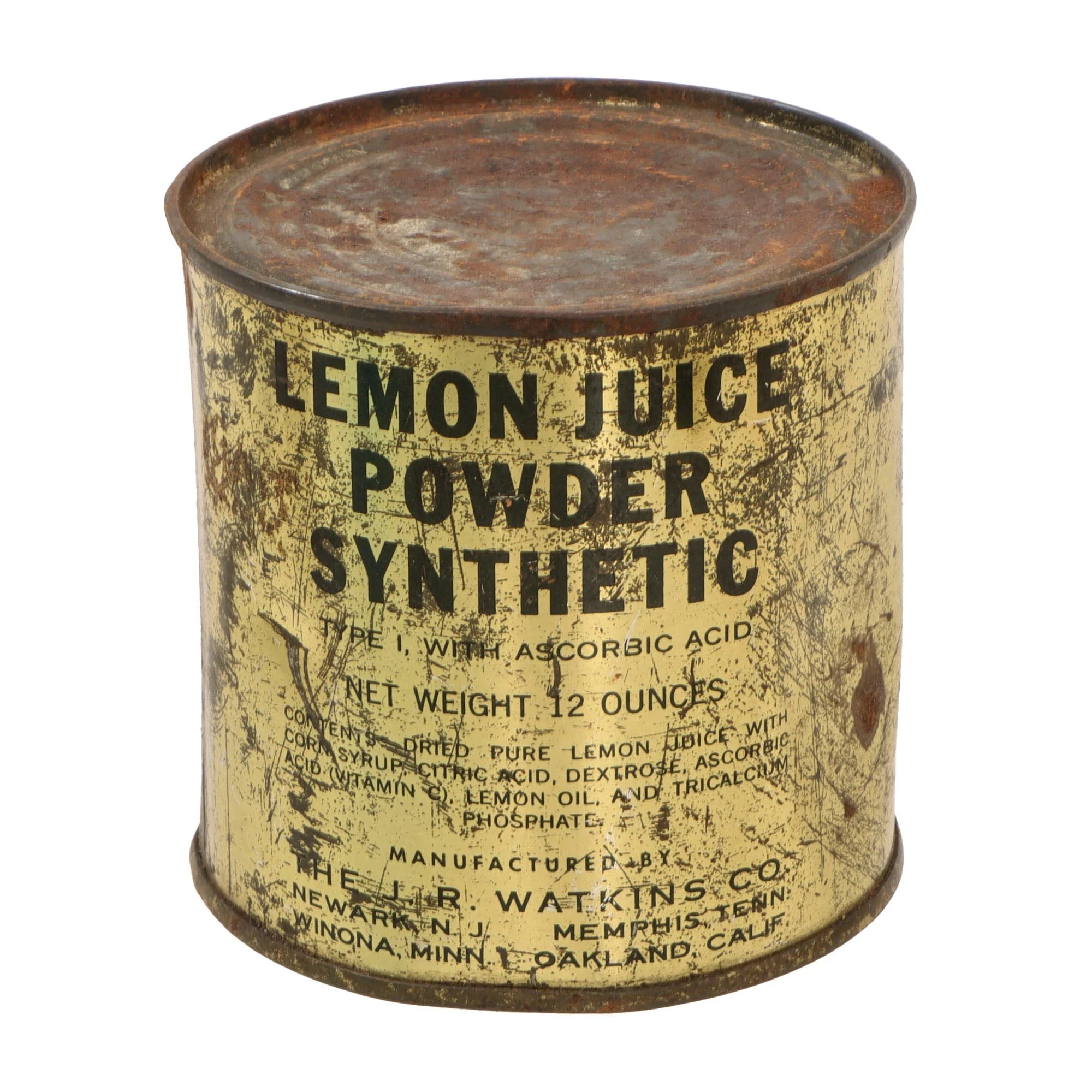 Original U.S. WWII Ration Lot Including Sealed Lemon Juice Powder & Shoe Polish - Hershey's Tropical Chocolate and Dried Milk — image 8