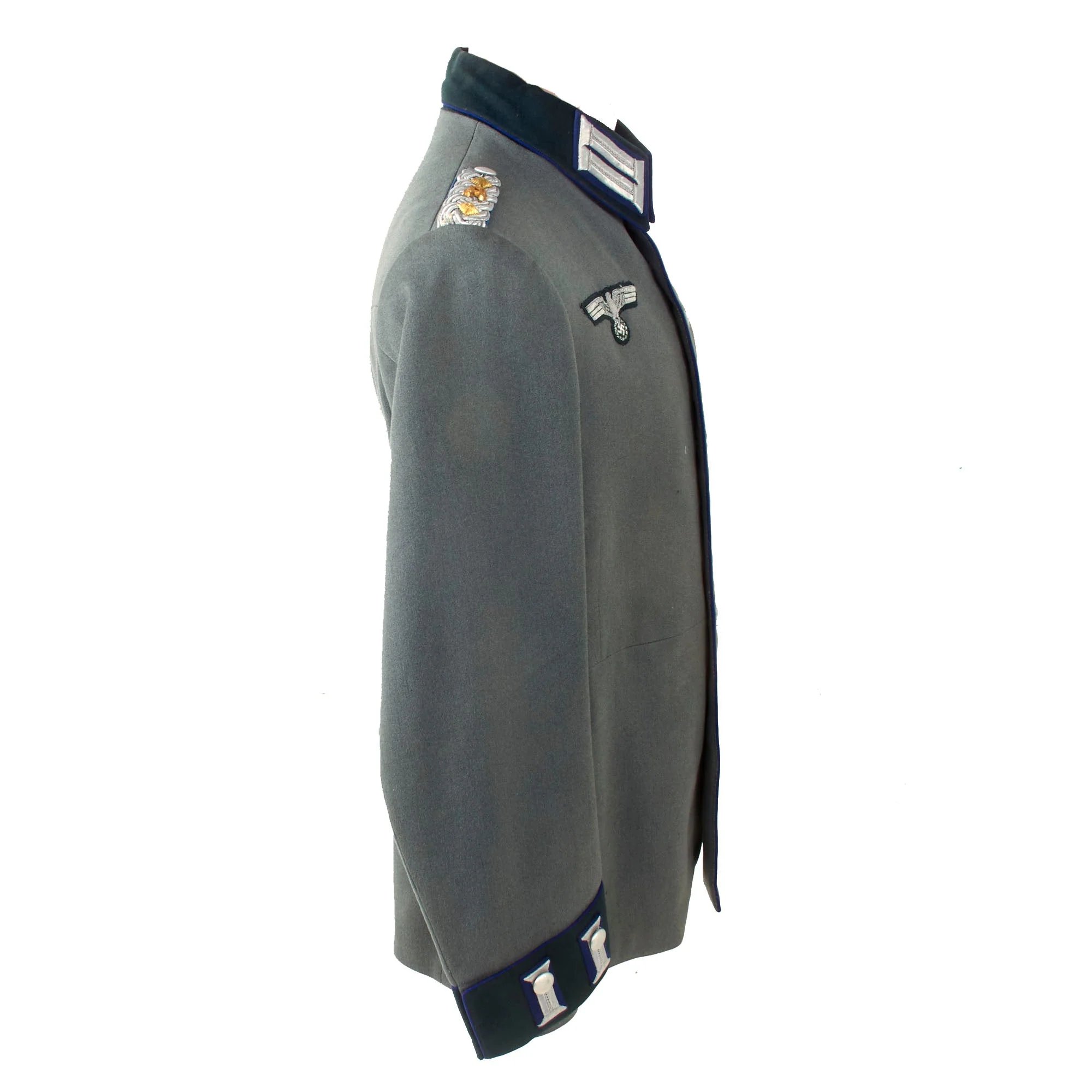 Original German WWII Named Heer Army Medical Academy Oberstarzt Officer M35 Waffenrock Dress Tunic - dated 1936 — image 12