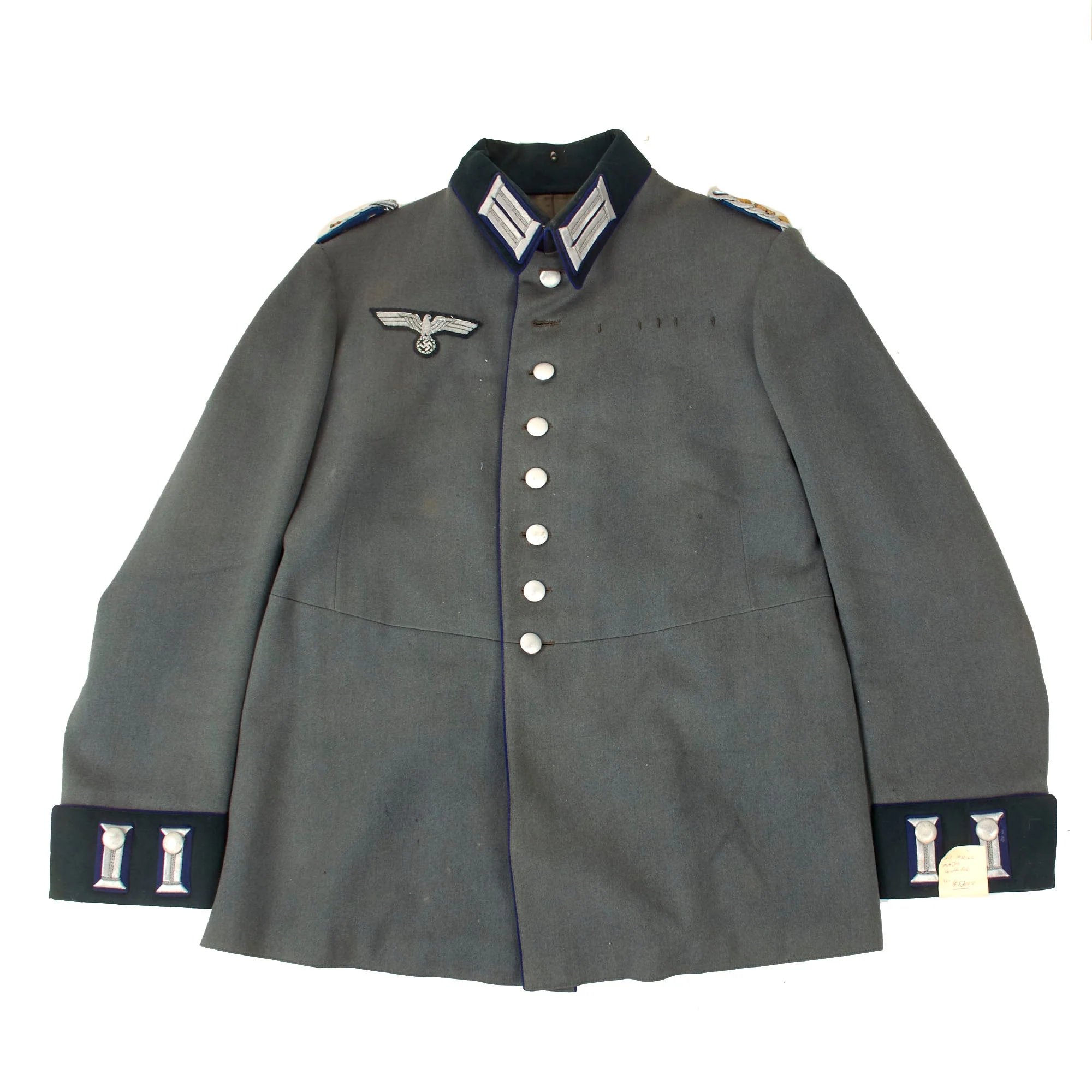 Original German WWII Named Heer Army Medical Academy Oberstarzt Officer M35 Waffenrock Dress Tunic - dated 1936 — image 17