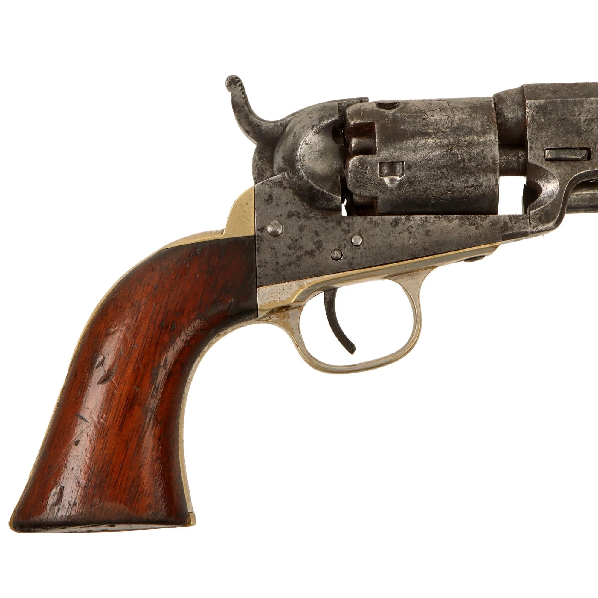 Original U.S. Civil War Colt M1849 .31cal Pocket Percussion Revolver with 6' Barrel Made in 1858 - Serial 144610 — image 13