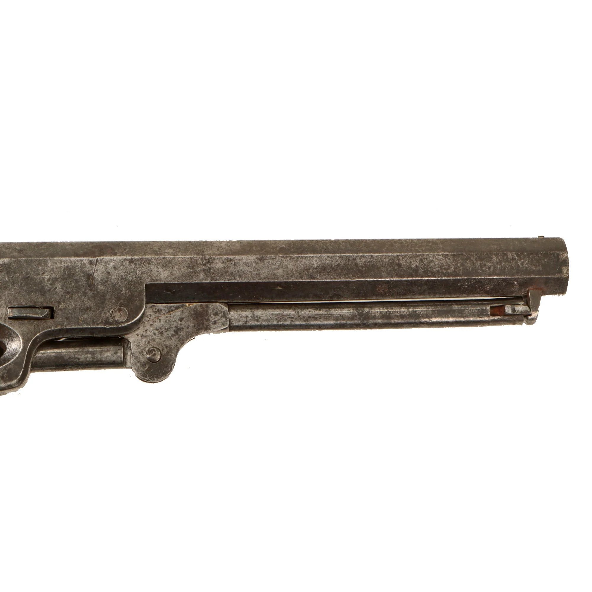Original U.S. Civil War Colt M1849 .31cal Pocket Percussion Revolver with 6' Barrel Made in 1858 - Serial 144610 — image 14