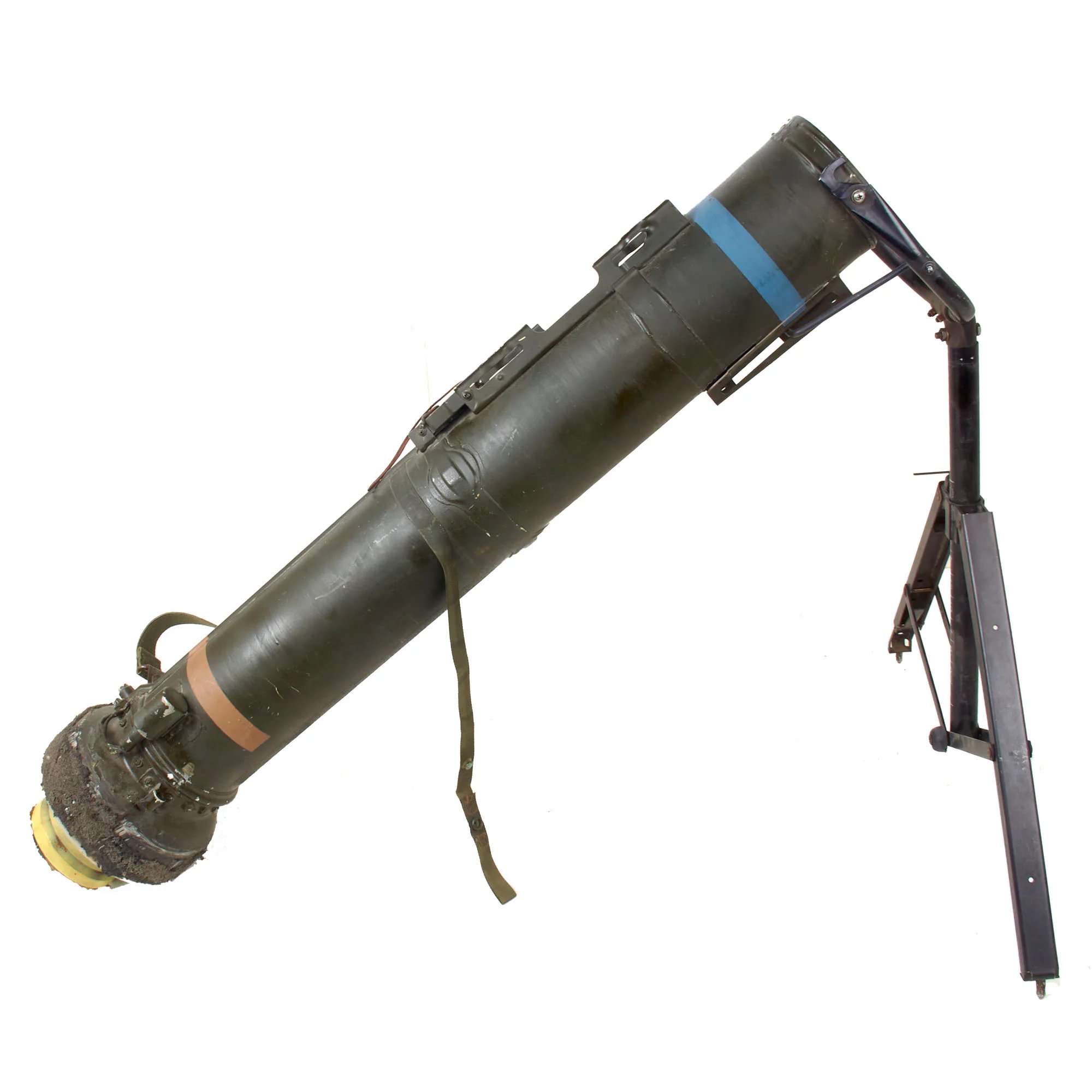 Original U.S. Persian Gulf War Practice M223 M47 Dragon Anti-Tank Guided Missile Launcher - Inert - Dated 1977 — image 12