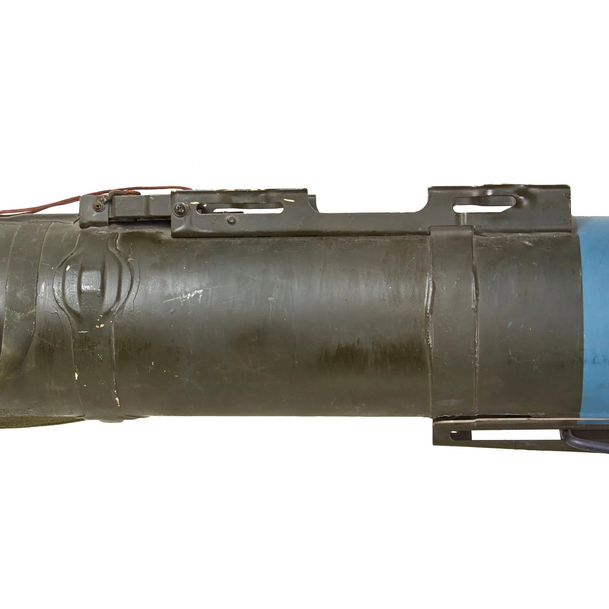 Original U.S. Persian Gulf War Practice M223 M47 Dragon Anti-Tank Guided Missile Launcher - Inert - Dated 1977 — image 14