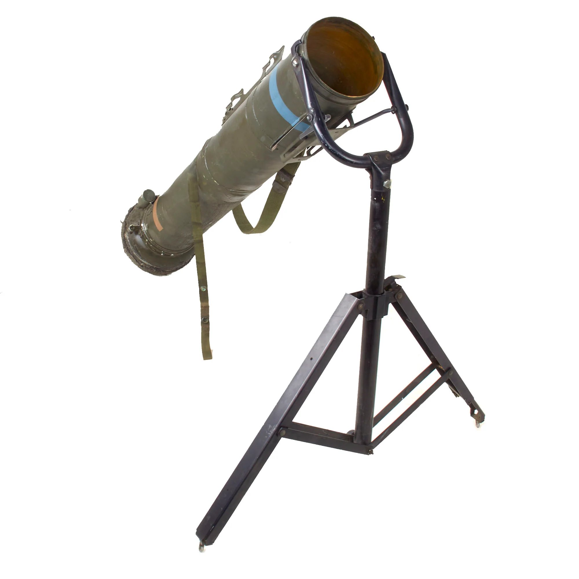 Original U.S. Persian Gulf War Practice M223 M47 Dragon Anti-Tank Guided Missile Launcher - Inert - Dated 1977 — image 2