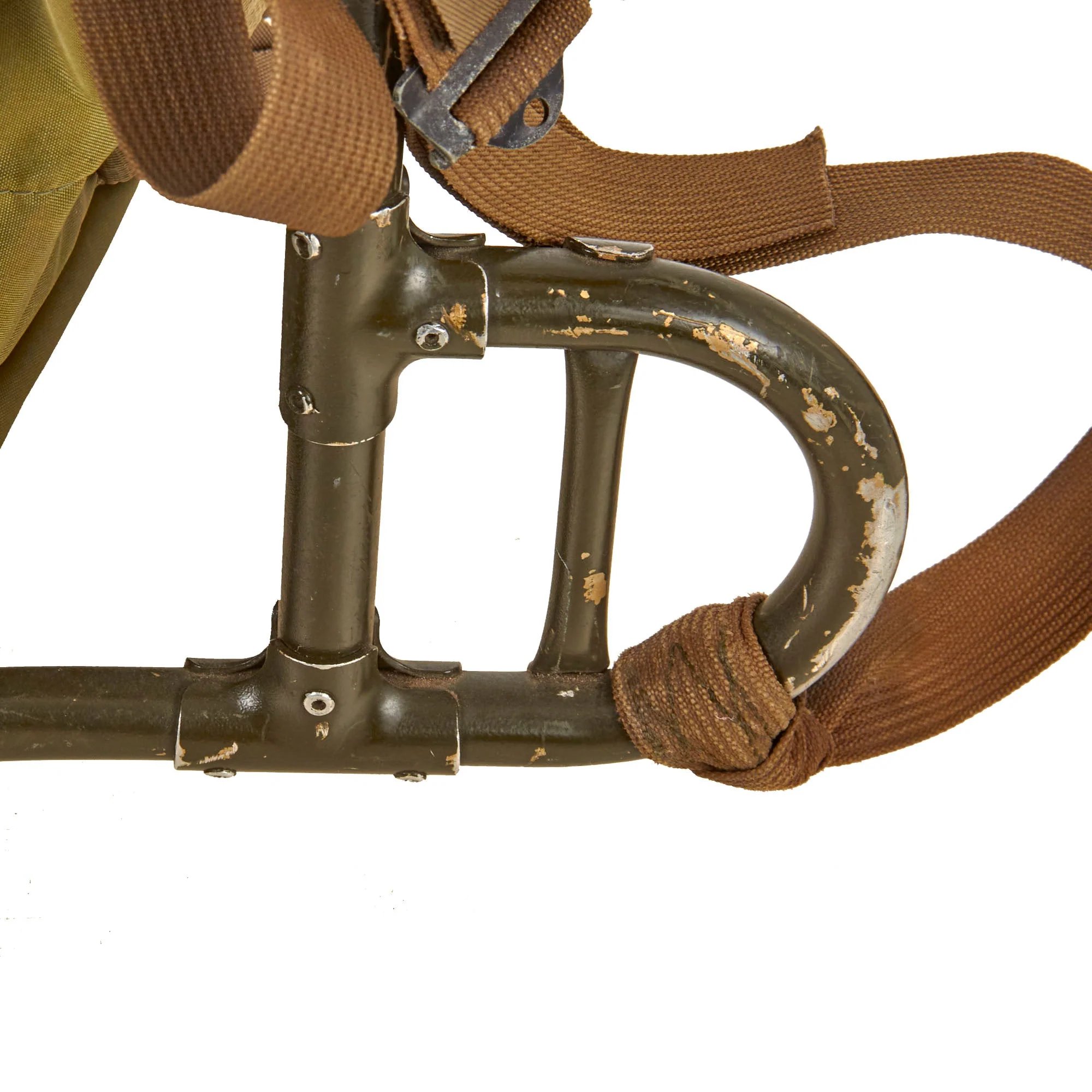 Original U.S. Vietnam War Early 1966 Model Lightweight Rucksack Frame - Dated 1968 - Complete — image 6