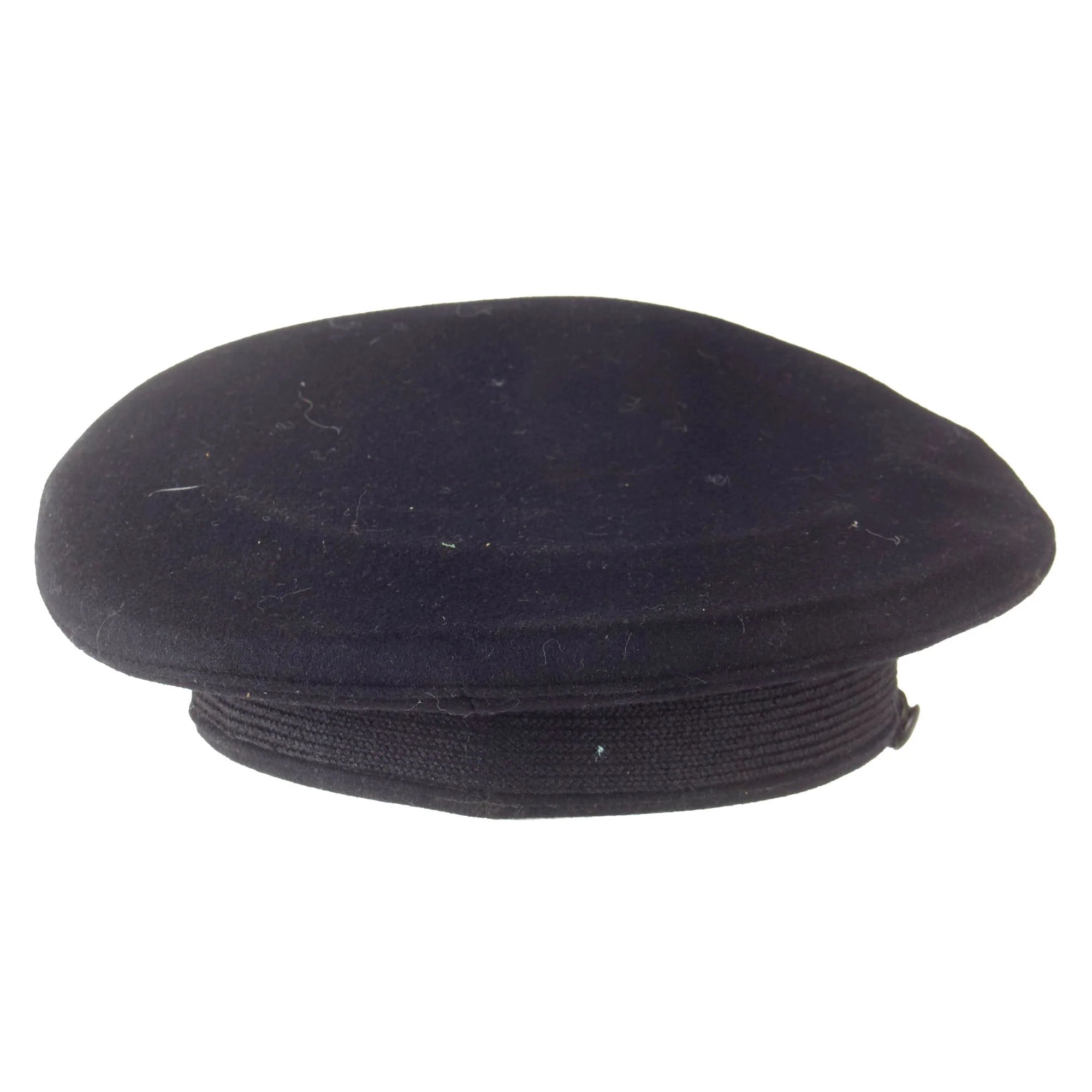 Original Canadian WWII Royal Canadian Navy Officer's Visor Cap by Hamilton Uniform Cap Company - Size 6 ⅝ — image 11