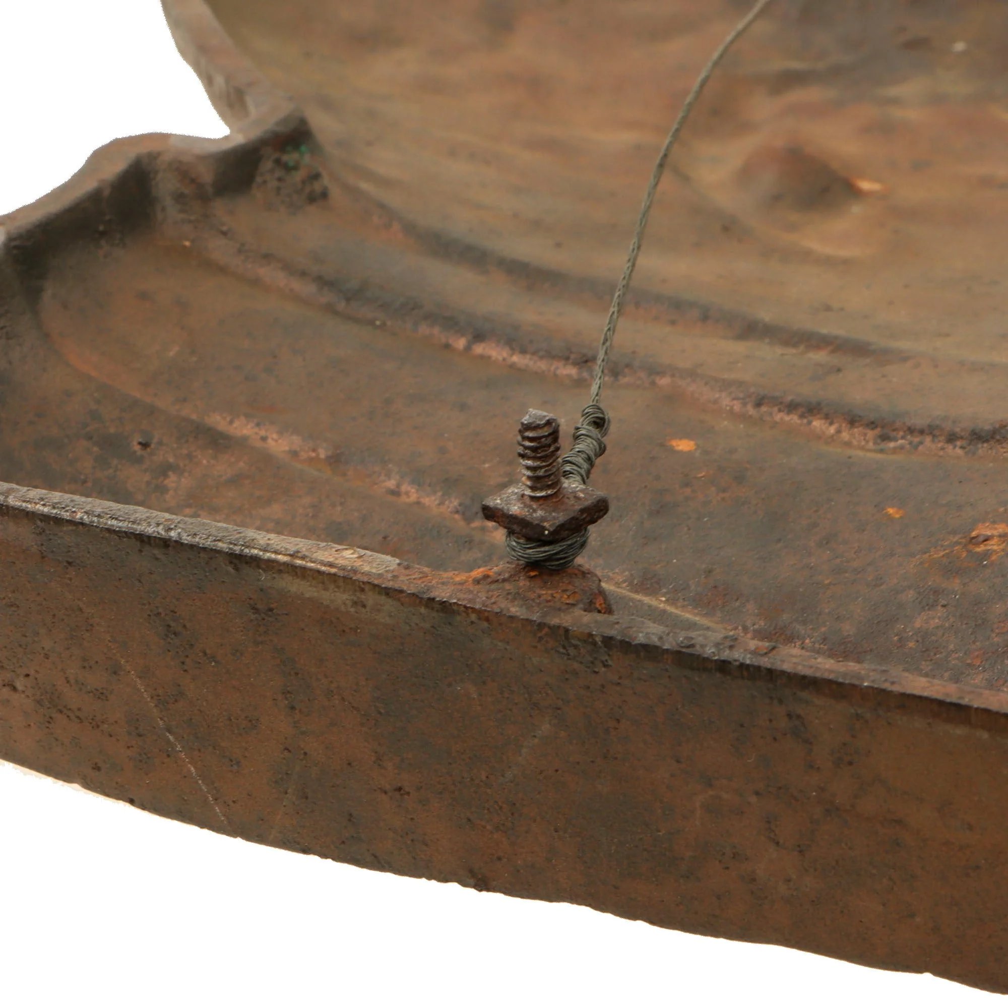 Original Imperial German WWI Era Scarce Bronze Wall Relief Plaque of Otto von Bismarck — image 3