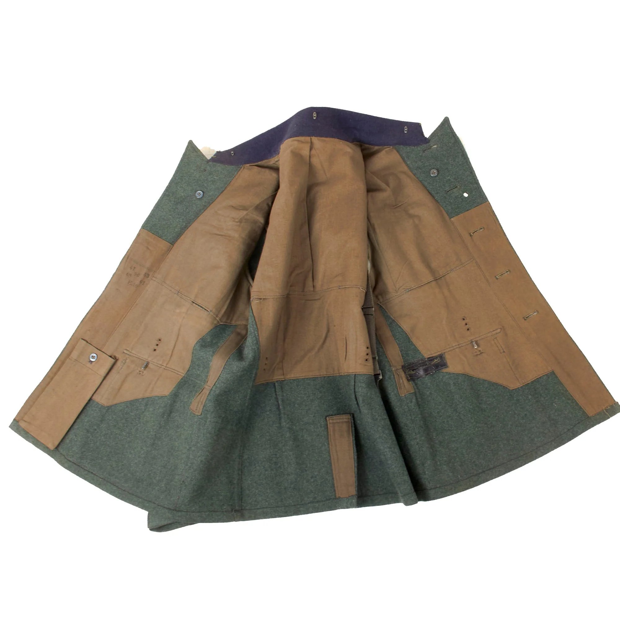 Original German WWII Heer Army Medium Grade Administrative Official M36 Uniform Tunic Dated 1940 - Modified From Enlisted Tunic — image 14