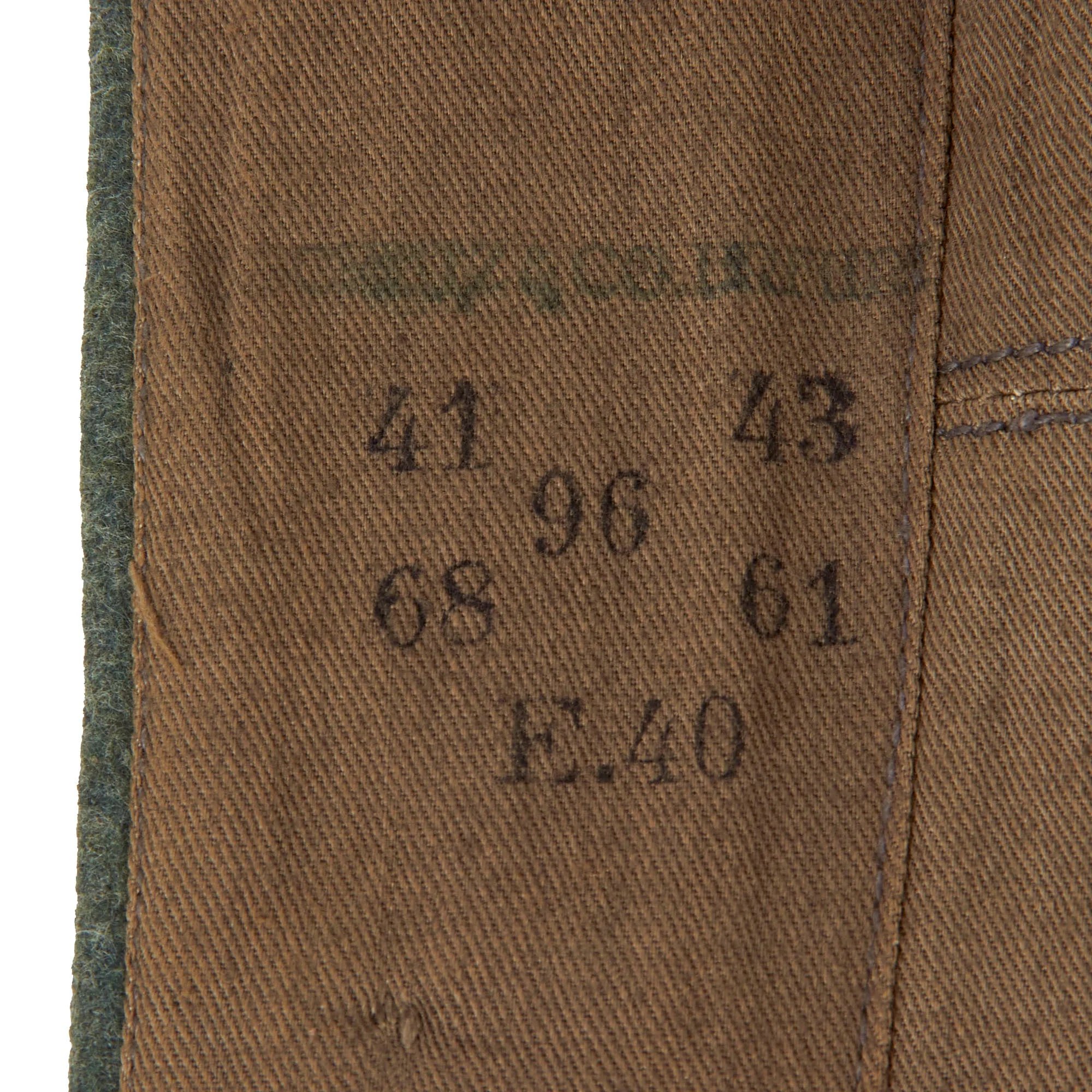 Original German WWII Heer Army Medium Grade Administrative Official M36 Uniform Tunic Dated 1940 - Modified From Enlisted Tunic — image 15