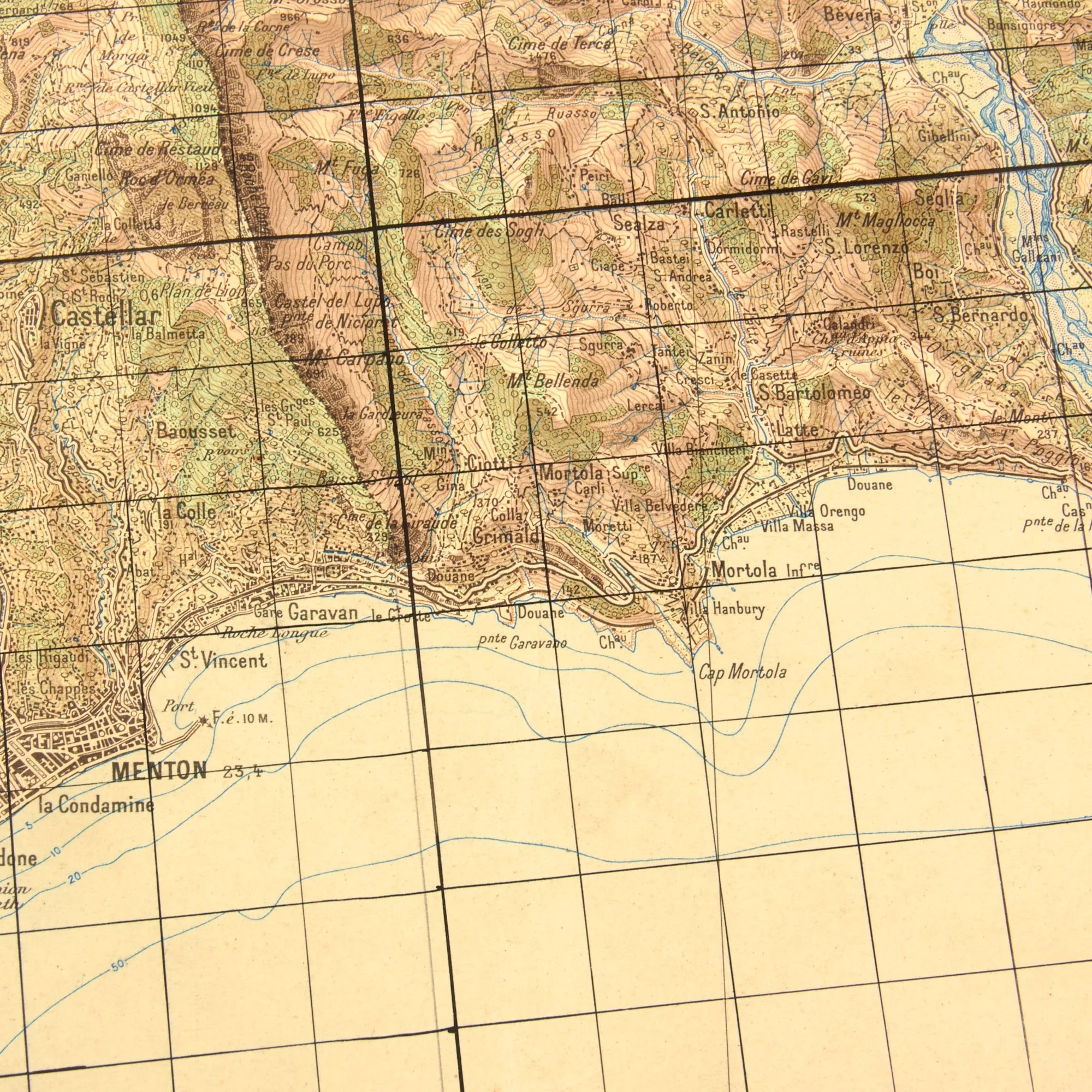 Original U.S. WWII First Special Service Force FSSF 2nd Regiment Commander A2 Jacket, Officer's Visor Caps & Captured German Map Set of Lieutenant Colonel Robert Simeon Moore - 2nd Battalion, 2nd FSSF Regiment Commander — image 18