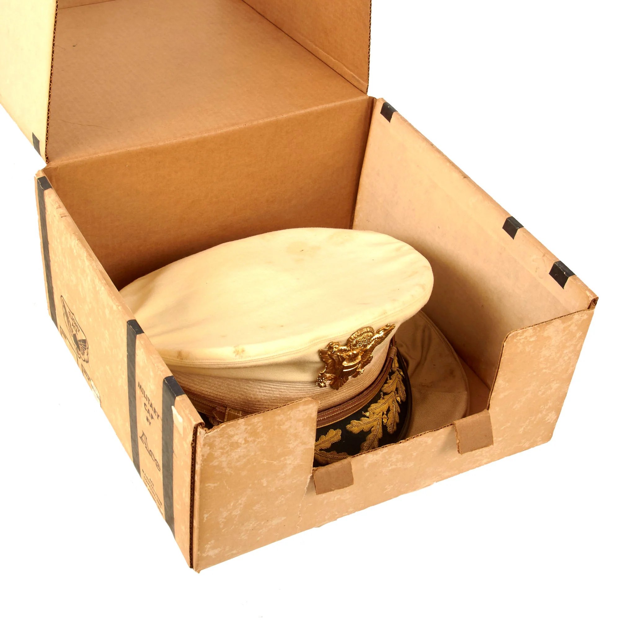 Original U.S. WWII First Special Service Force FSSF 2nd Regiment Commander A2 Jacket, Officer's Visor Caps & Captured German Map Set of Lieutenant Colonel Robert Simeon Moore - 2nd Battalion, 2nd FSSF Regiment Commander — image 20