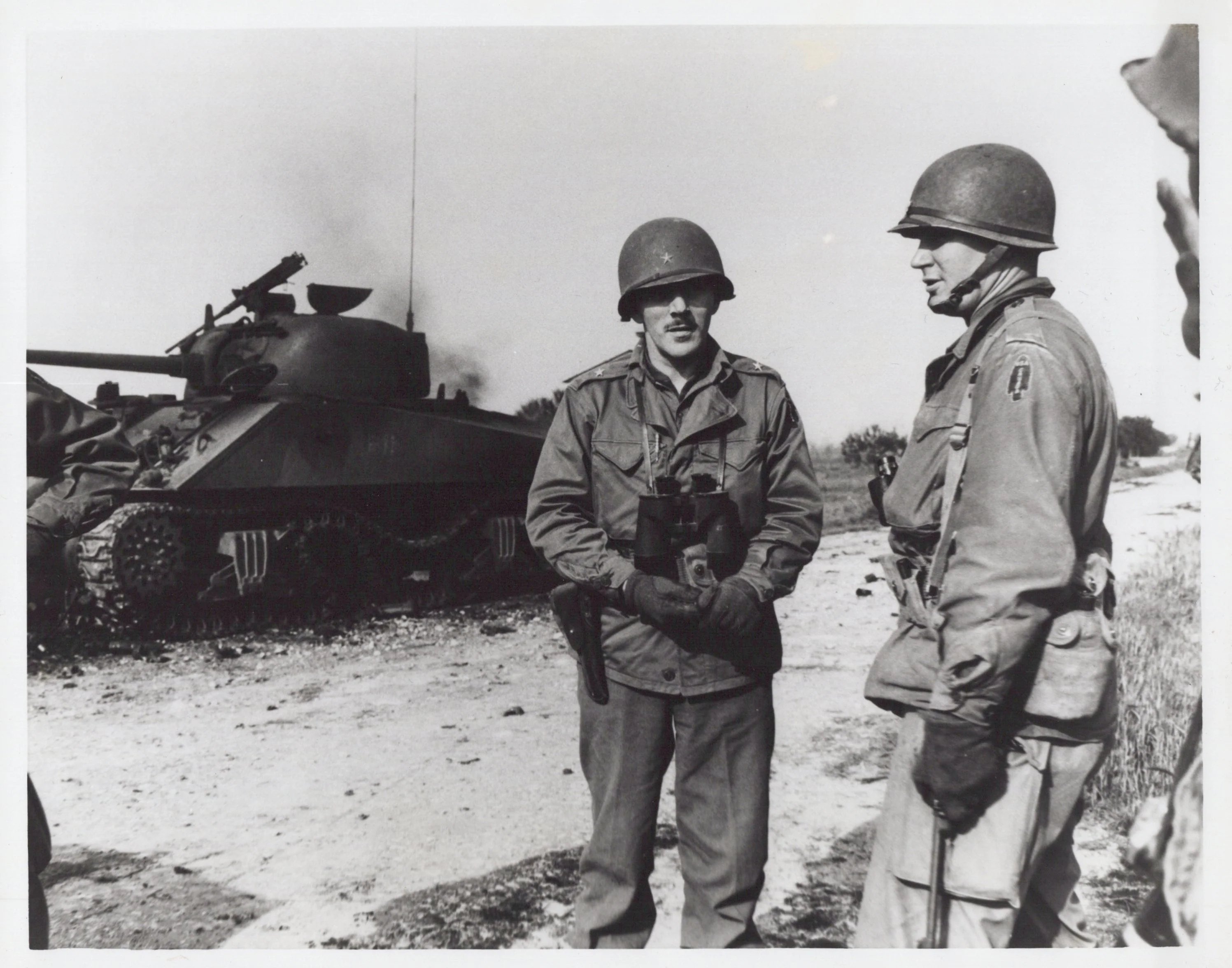 Original U.S. WWII First Special Service Force FSSF 2nd Regiment Commander A2 Jacket, Officer's Visor Caps & Captured German Map Set of Lieutenant Colonel Robert Simeon Moore - 2nd Battalion, 2nd FSSF Regiment Commander — image 3