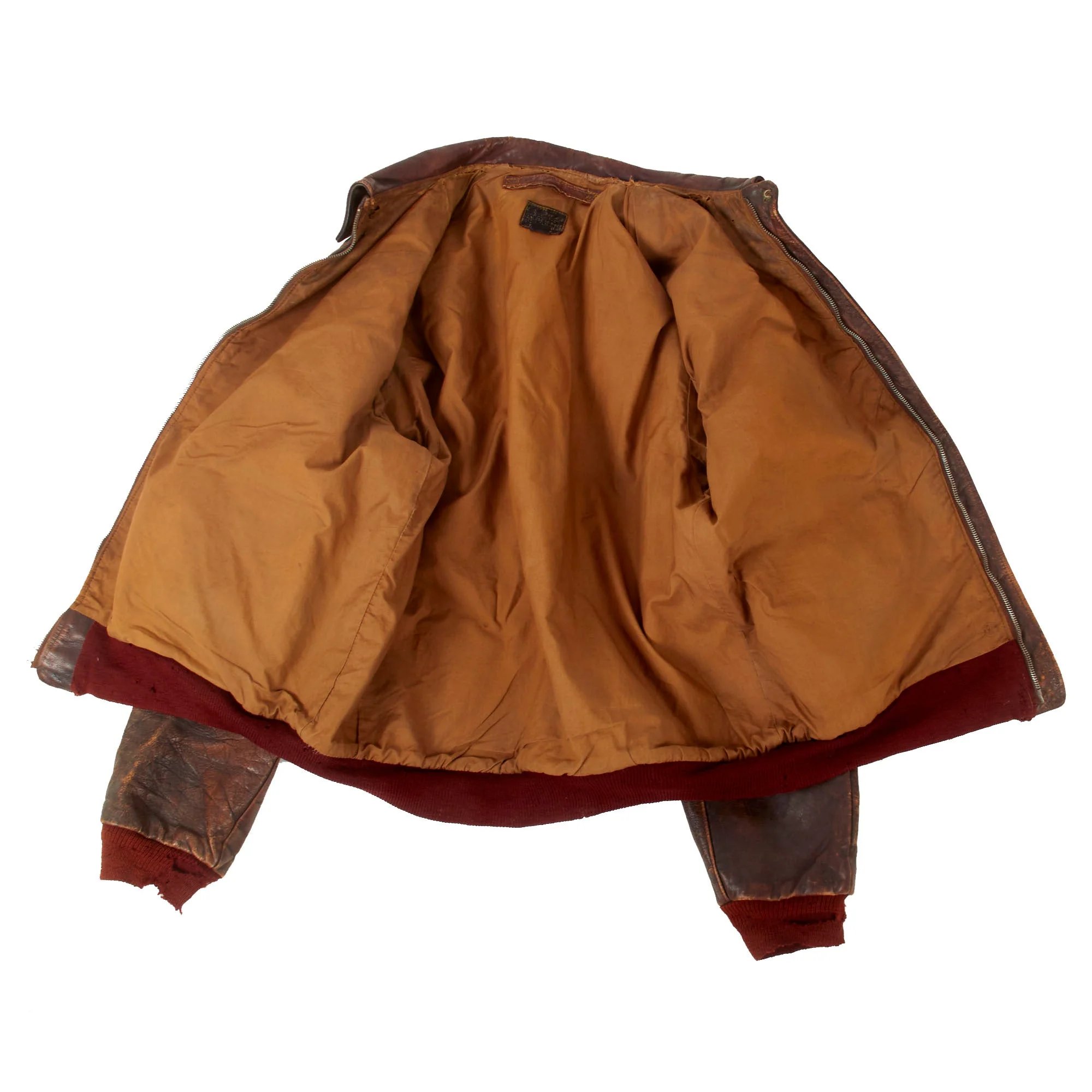 Original U.S. WWII First Special Service Force FSSF 2nd Regiment Commander A2 Jacket, Officer's Visor Caps & Captured German Map Set of Lieutenant Colonel Robert Simeon Moore - 2nd Battalion, 2nd FSSF Regiment Commander — image 40