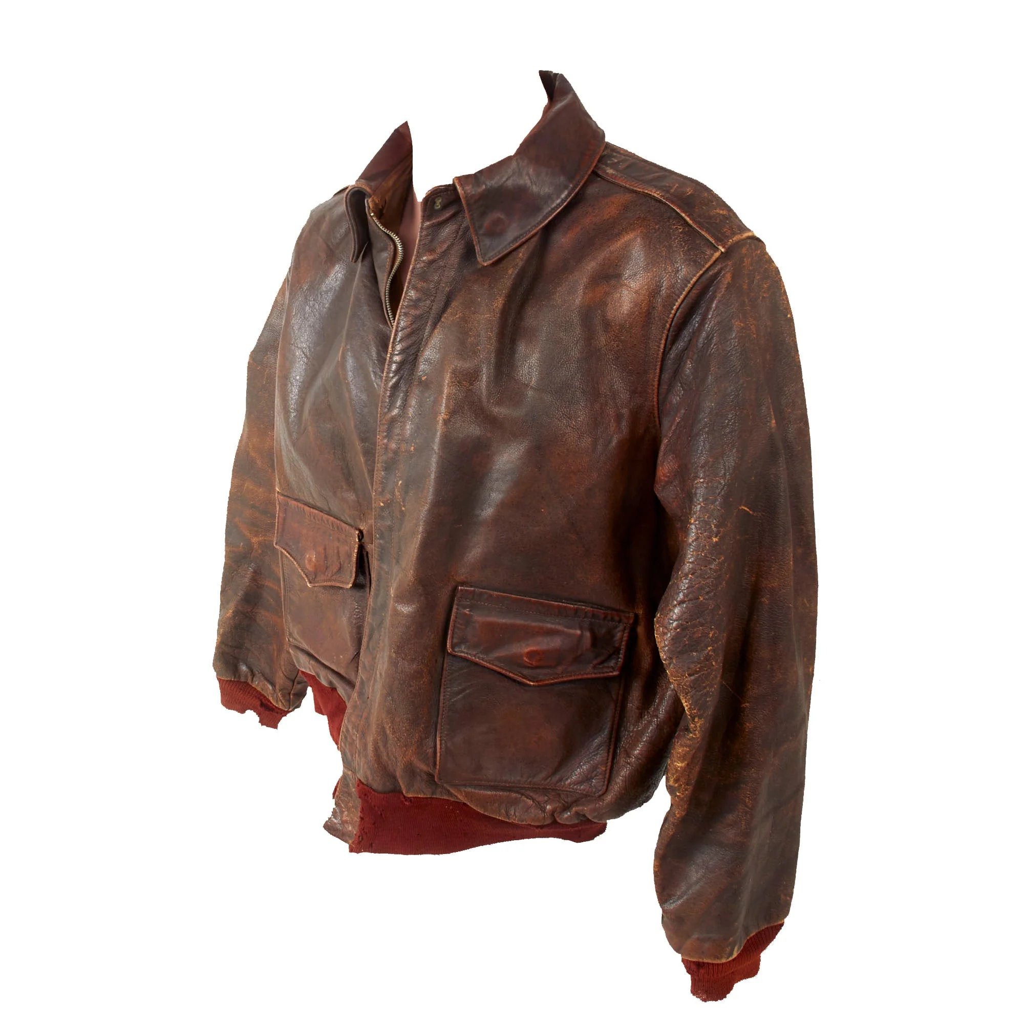 Original U.S. WWII First Special Service Force FSSF 2nd Regiment Commander A2 Jacket, Officer's Visor Caps & Captured German Map Set of Lieutenant Colonel Robert Simeon Moore - 2nd Battalion, 2nd FSSF Regiment Commander — image 46