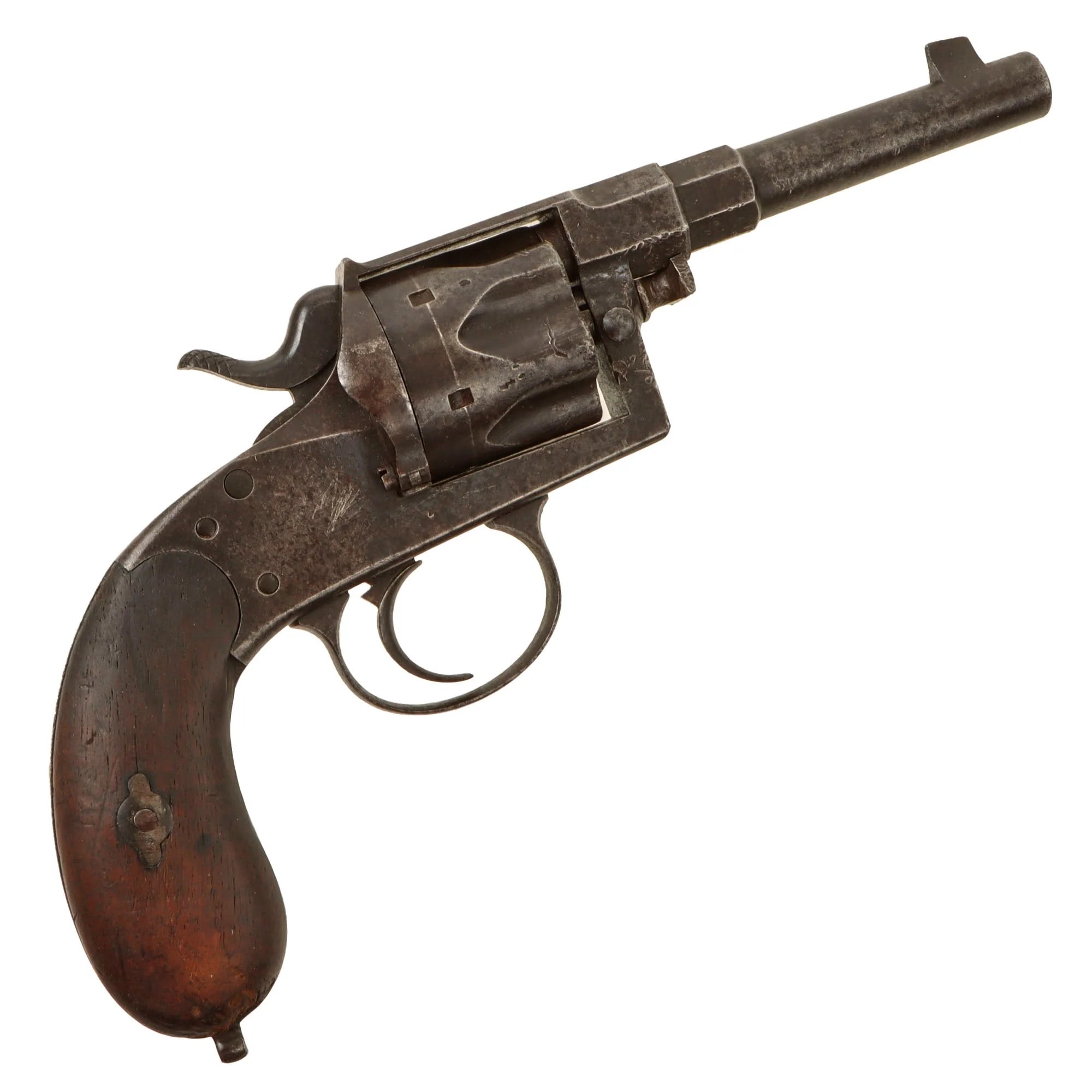 Original Imperial German M1883 Reichsrevolver by Franz von Dreyse with Regiment Markings - Matching Serial 4905 — image 2