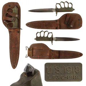 Original U.S. WWI Model 1918 Mark I Trench Knife by …