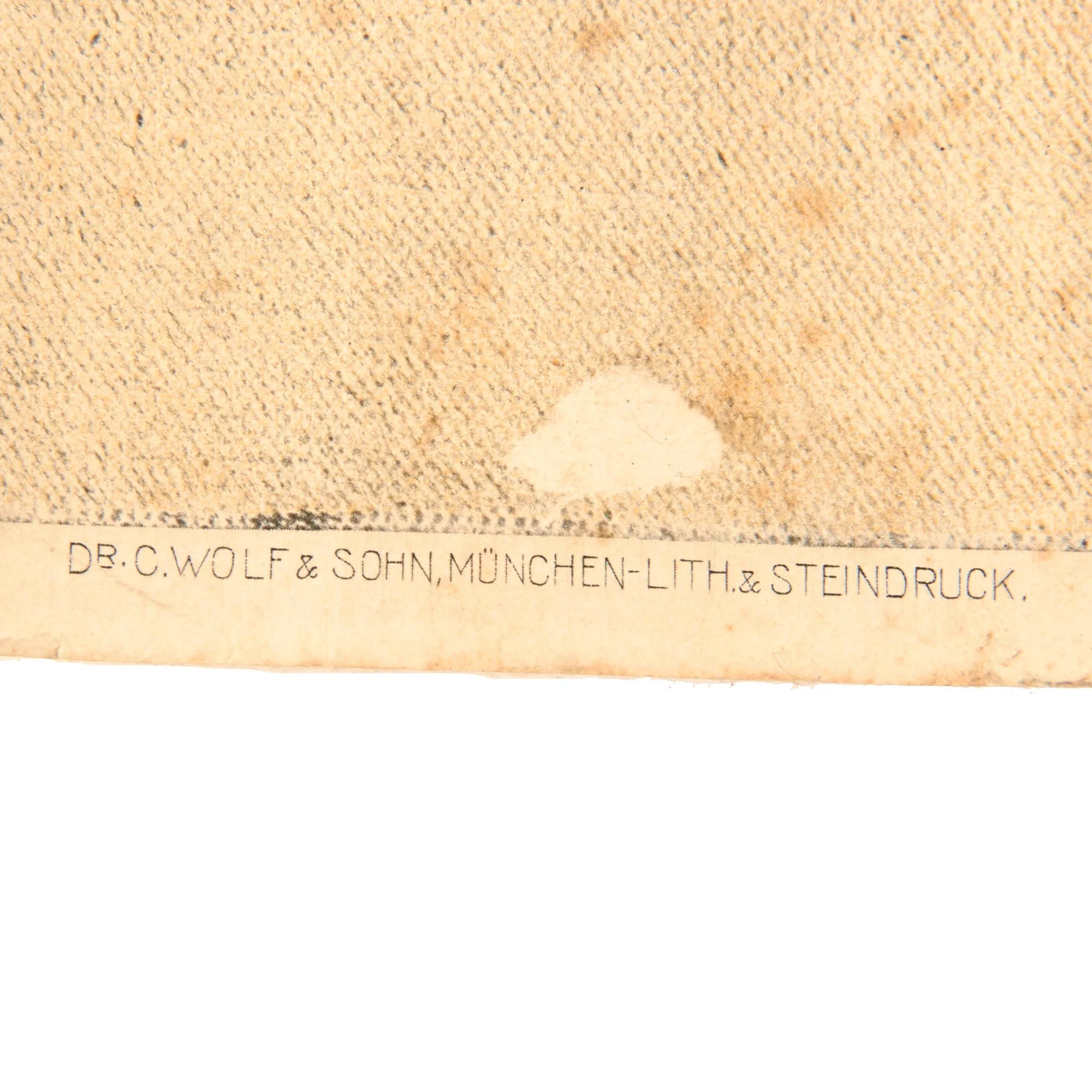 Original Imperial German WWI Bavarian Remembrance Certificate for Fallen Heroes - Der Infanterist Georg Christ - 22 ½ x 25' — image 7