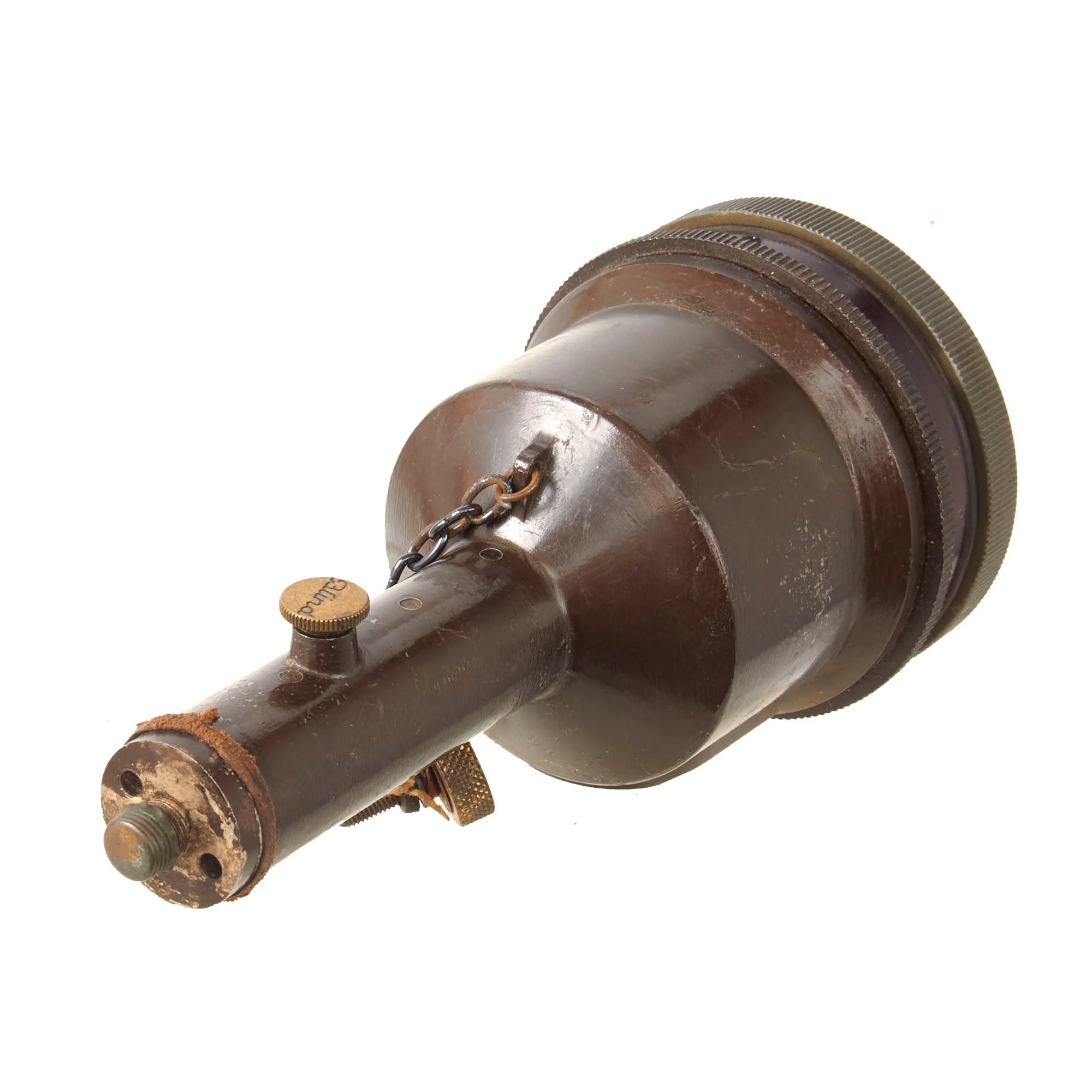 Original German WWII J-Feder 504 Time Delay Fuze - Missing Top — image 10