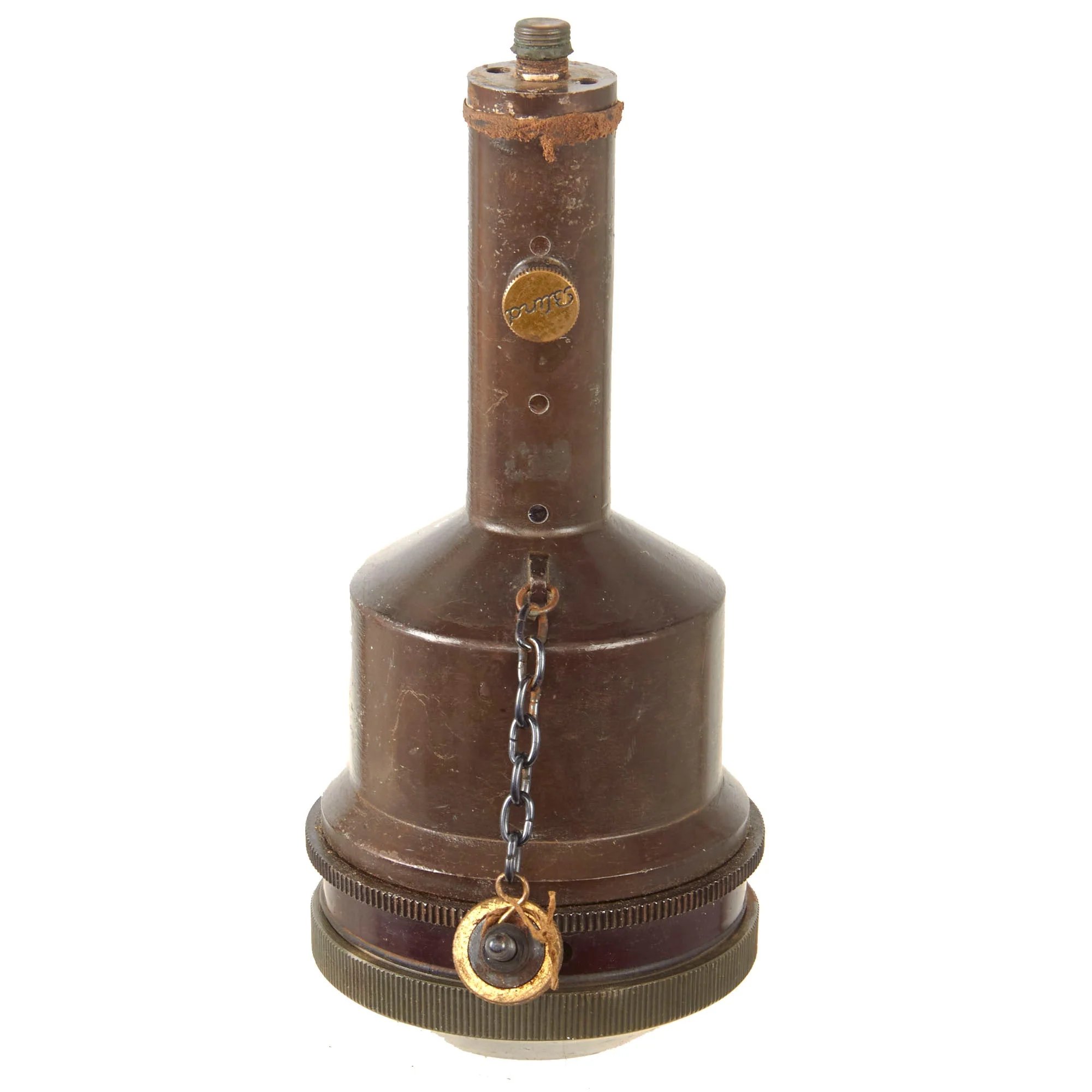 Original German WWII J-Feder 504 Time Delay Fuze - Missing Top — image 2