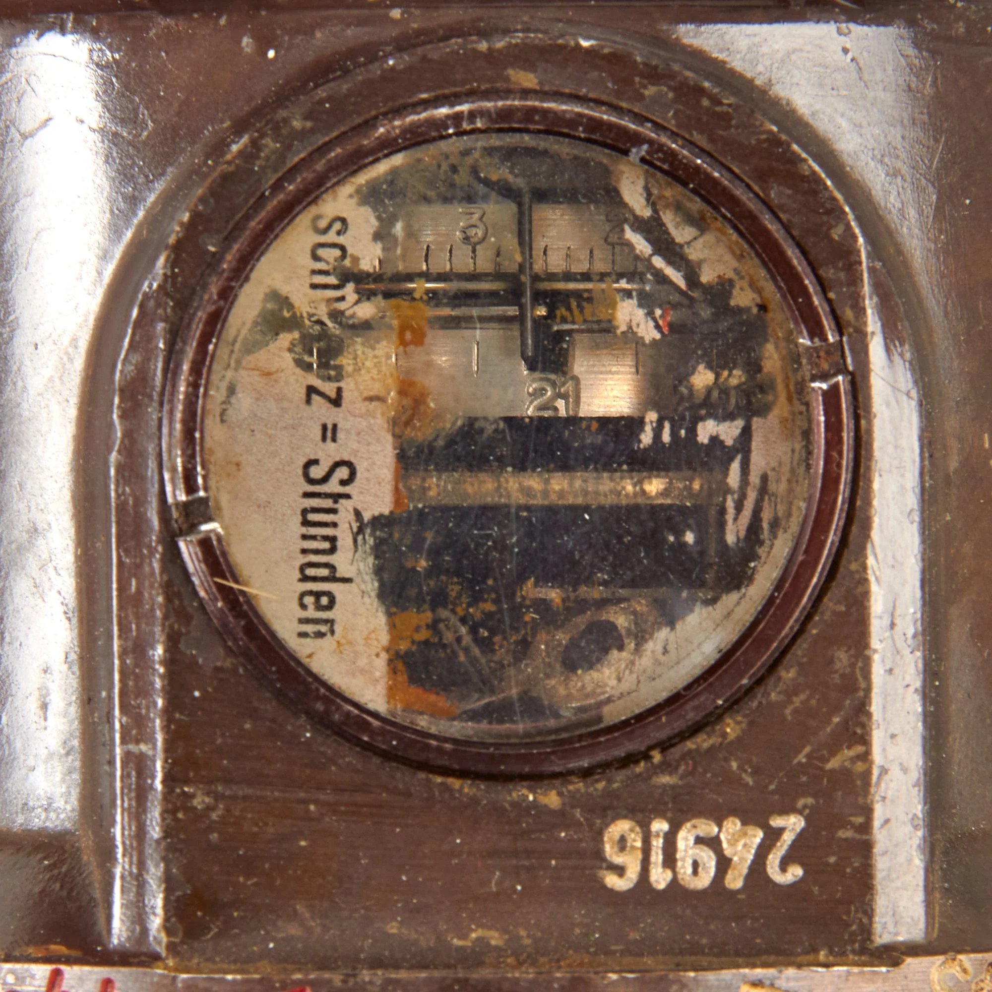 Original German WWII J-Feder 504 Time Delay Fuze - Missing Top — image 3