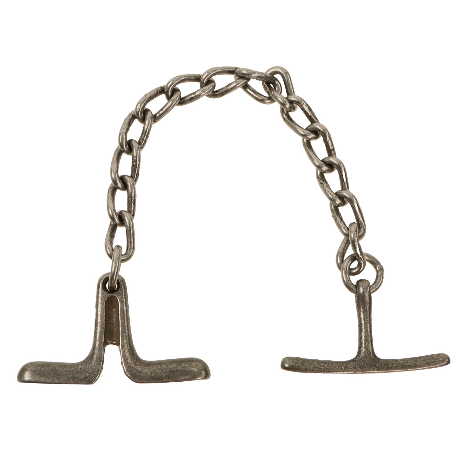 Original German WWII Era Police 'Come Along' Chain Nipper Handcuffs — image 2
