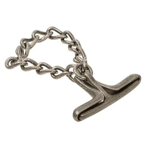 Original German WWII Era Police 'Come Along' Chain Nipper Handcuffs