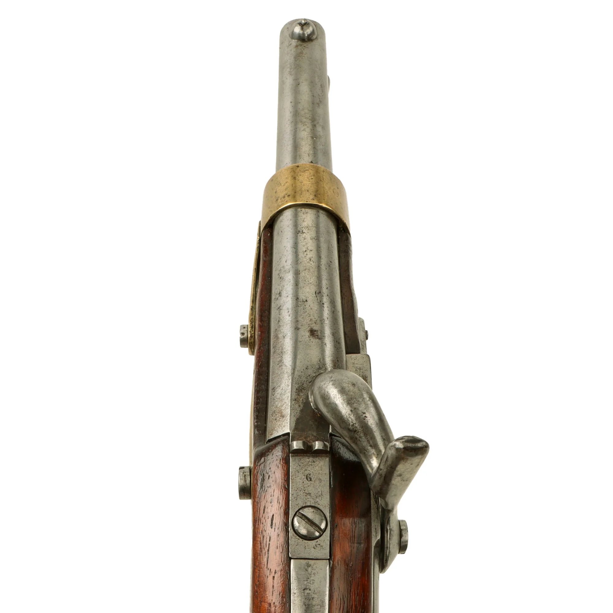 Original U.S. Civil War Era French Navy Modèle 1822T bis Percussion Converted Pistol — image 11