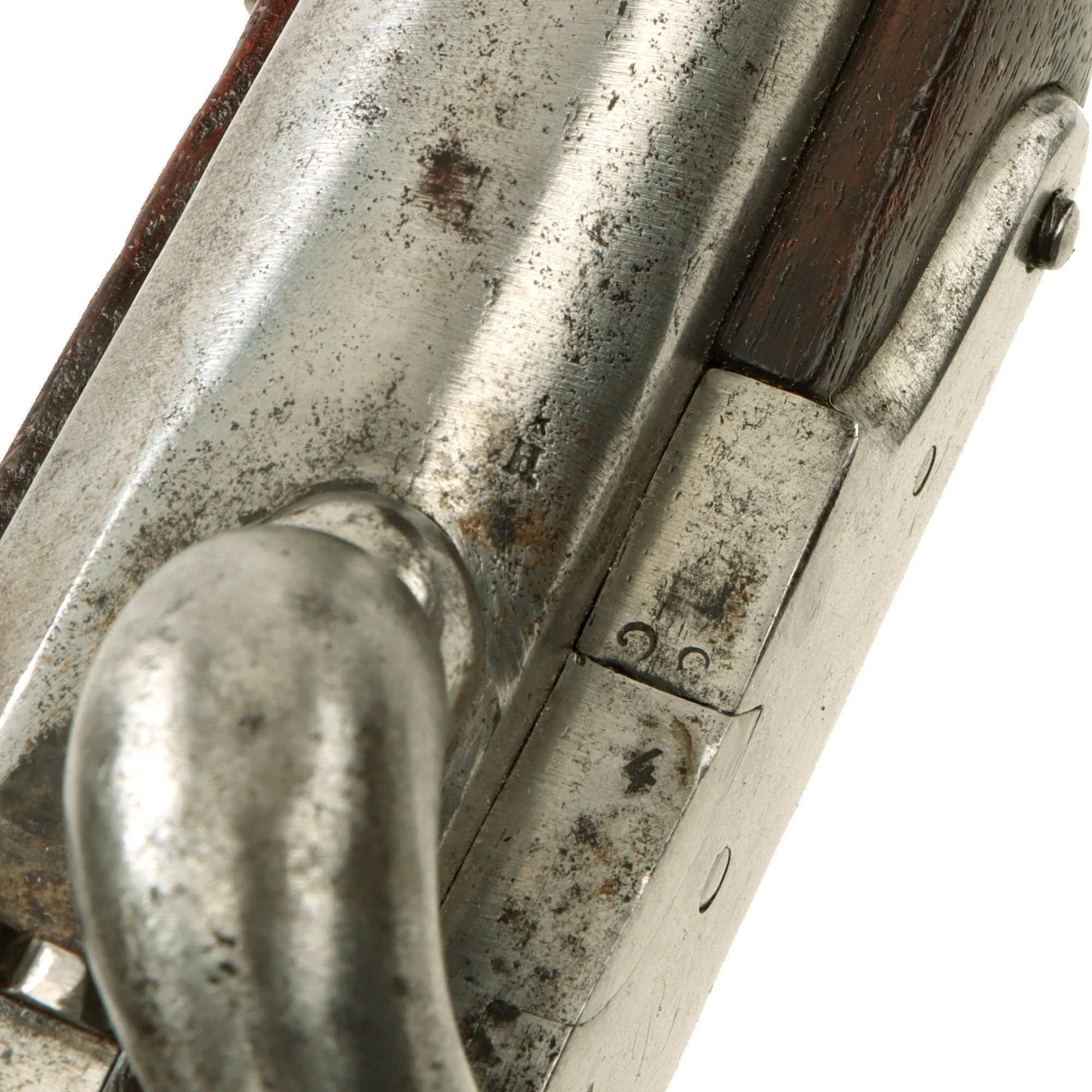 Original U.S. Civil War Era French Navy Modèle 1822T bis Percussion Converted Pistol — image 12