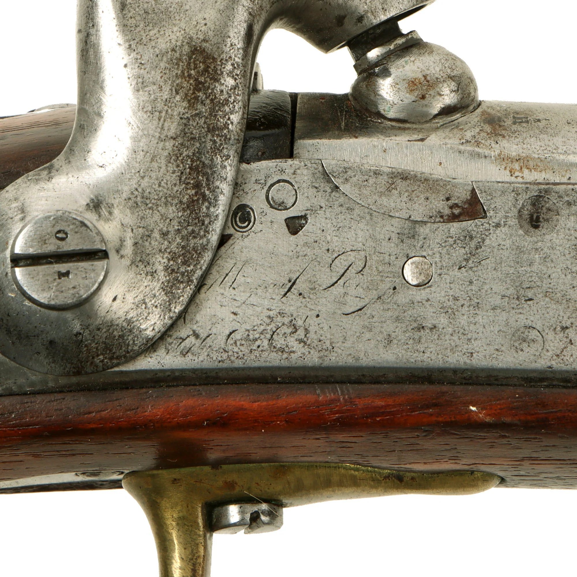 Original U.S. Civil War Era French Navy Modèle 1822T bis Percussion Converted Pistol — image 5