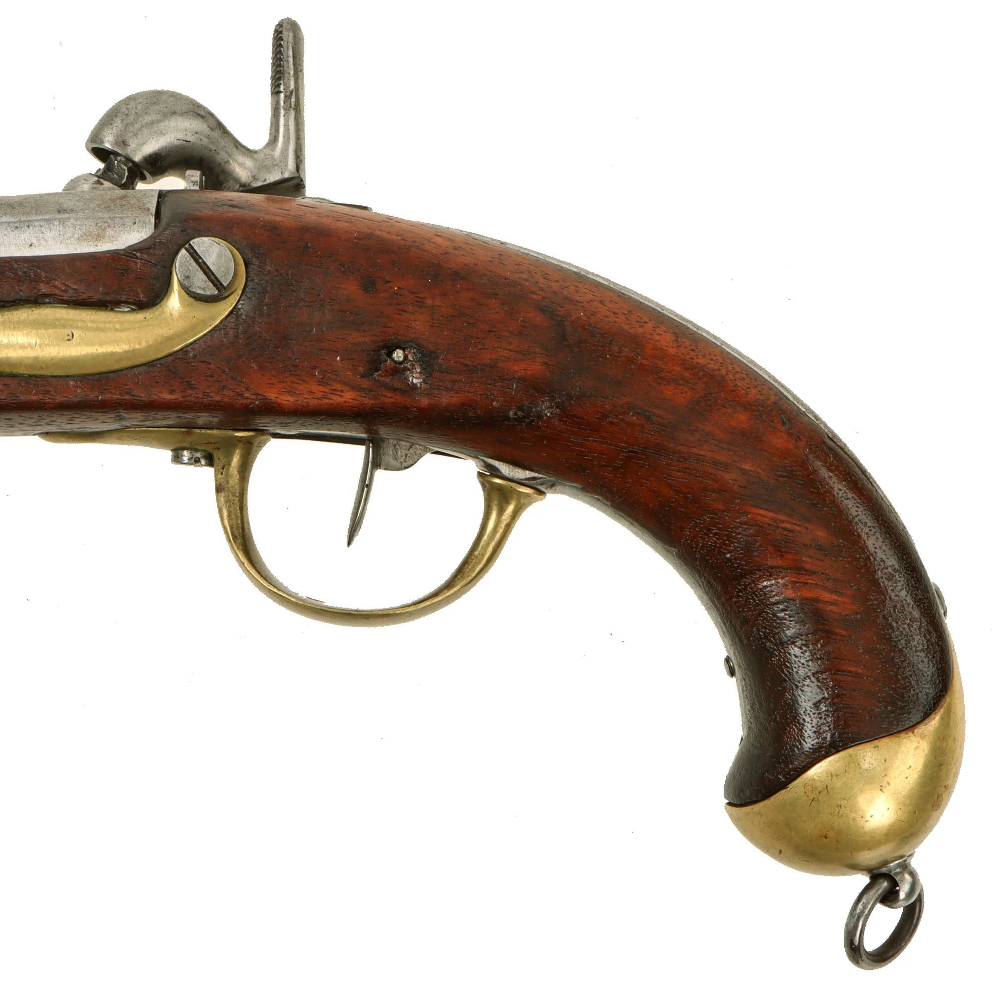 Original U.S. Civil War Era French Navy Modèle 1822T bis Percussion Converted Pistol — image 6