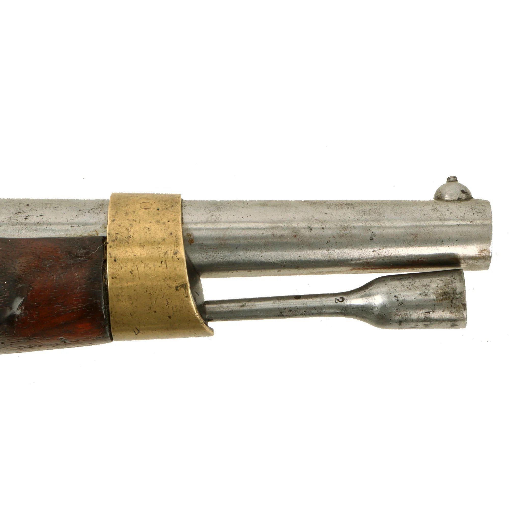 Original U.S. Civil War Era French Navy Modèle 1822T bis Percussion Converted Pistol — image 9