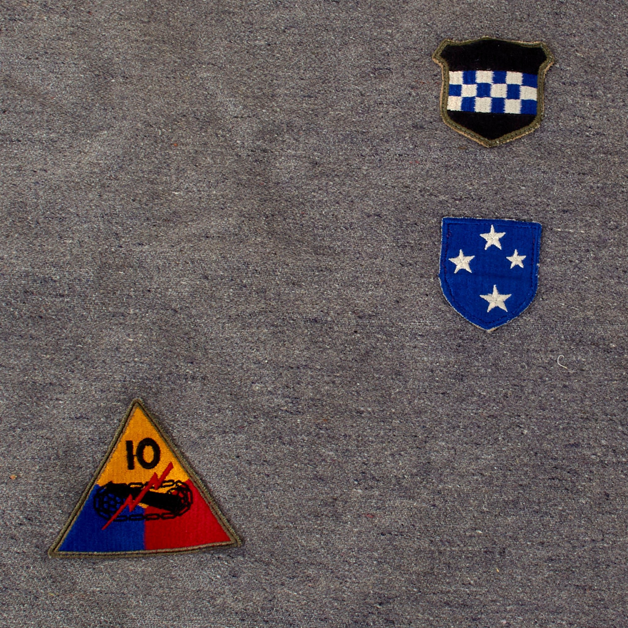 Original U.S. WWII Captured Japanese Naval Landing Forces Issue 130-Patch Souvenir Patch Blanket with Data Tag - 60 x 84' — image 7