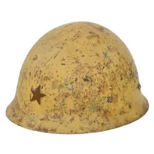 Original Japanese WWII Type 90 Army Helmet with Reproduction Star, …