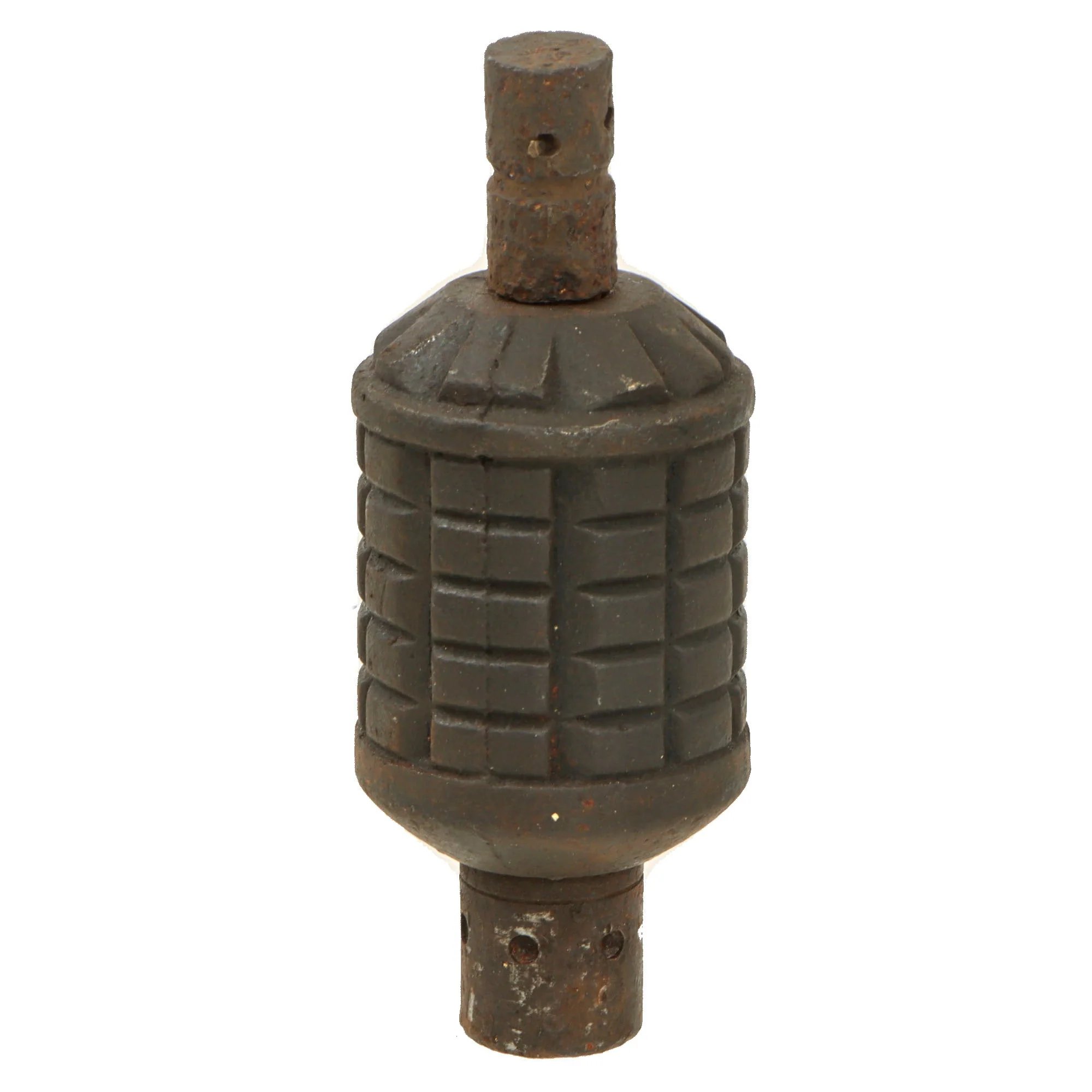 Original Imperial Japanese WWII Inert Relic Condition Type 11 Incendiary Smoke Grenade - Rare — image 2