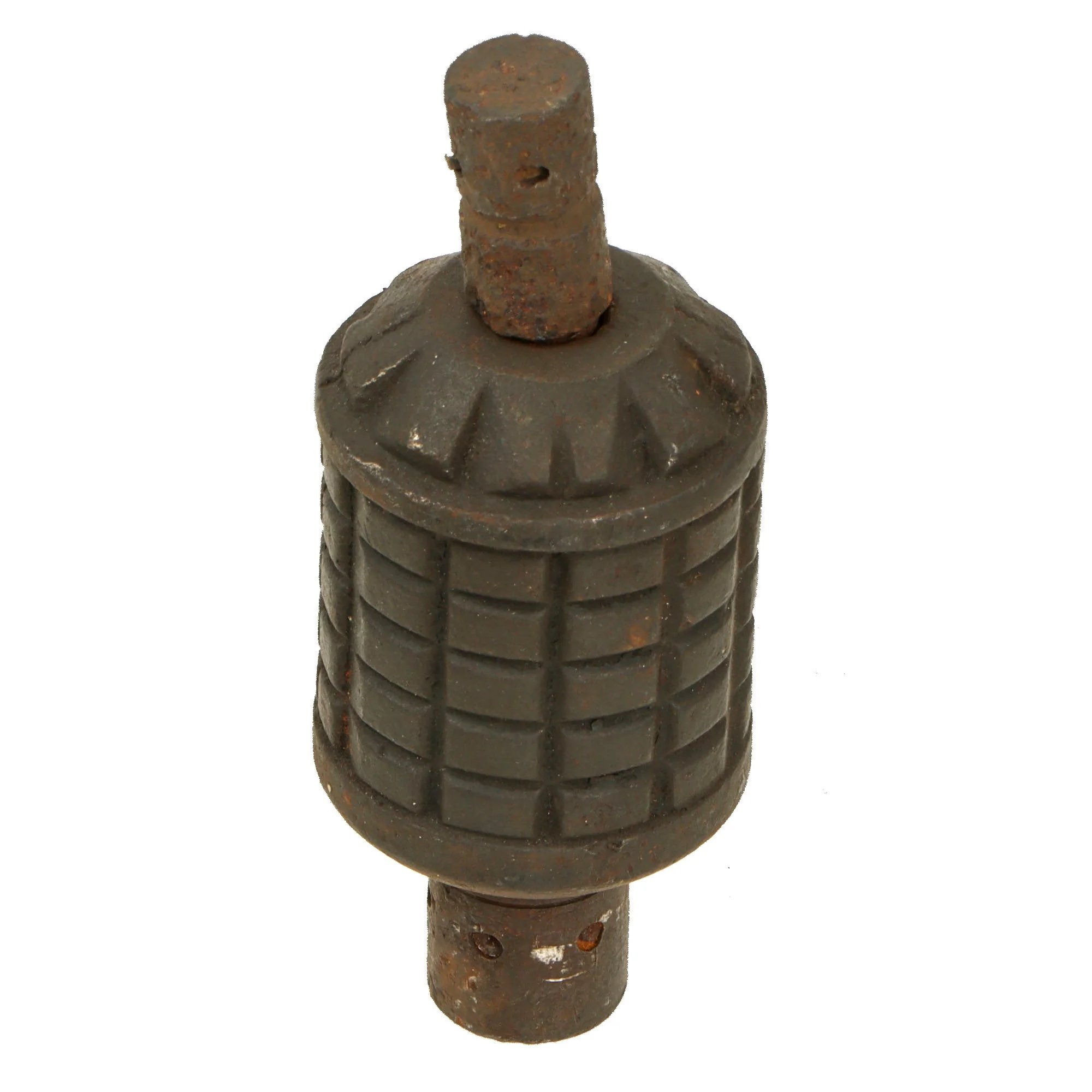Original Imperial Japanese WWII Inert Relic Condition Type 11 Incendiary Smoke Grenade - Rare — image 5