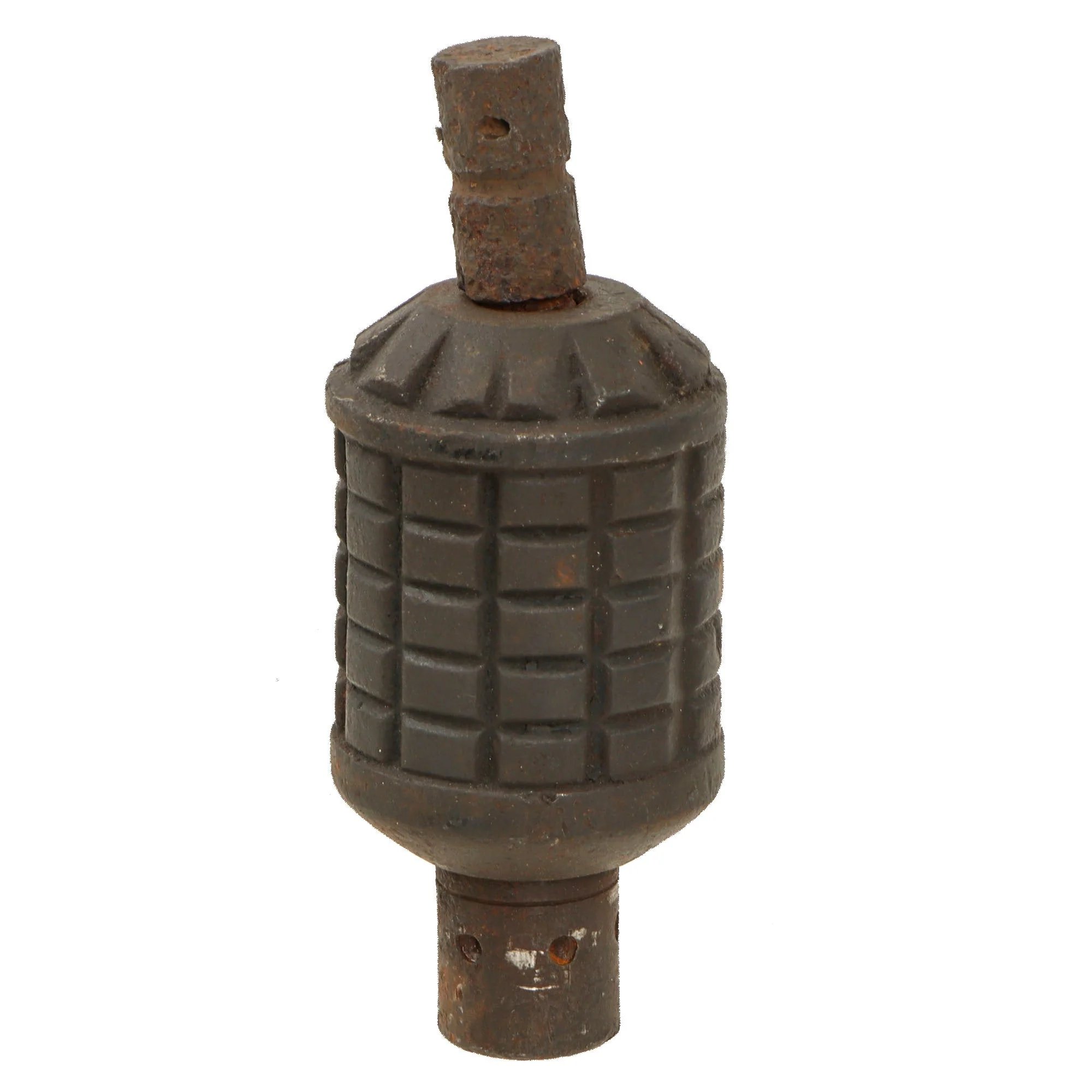 Original Imperial Japanese WWII Inert Relic Condition Type 11 Incendiary Smoke Grenade - Rare — image 6