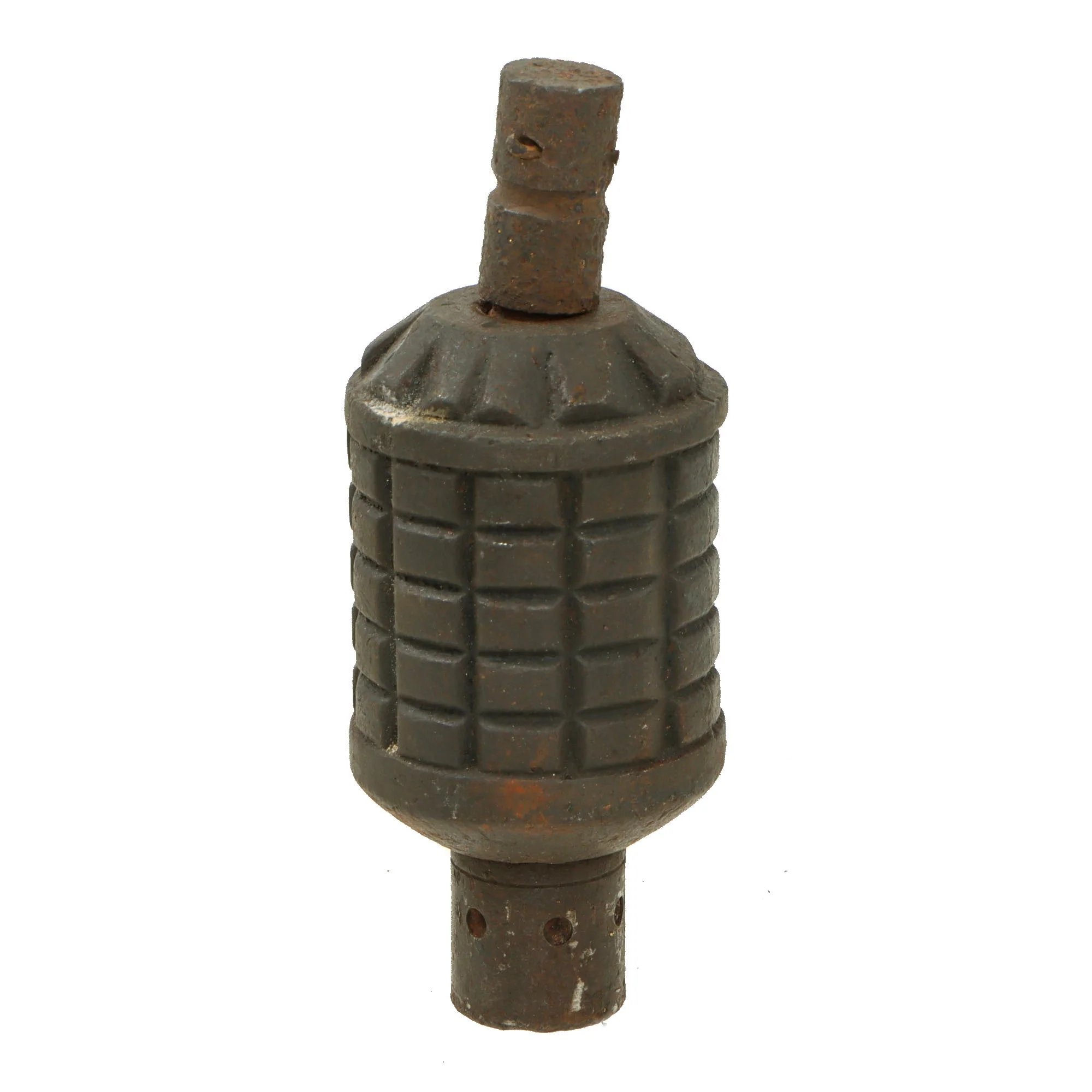 Original Imperial Japanese WWII Inert Relic Condition Type 11 Incendiary Smoke Grenade - Rare — image 7