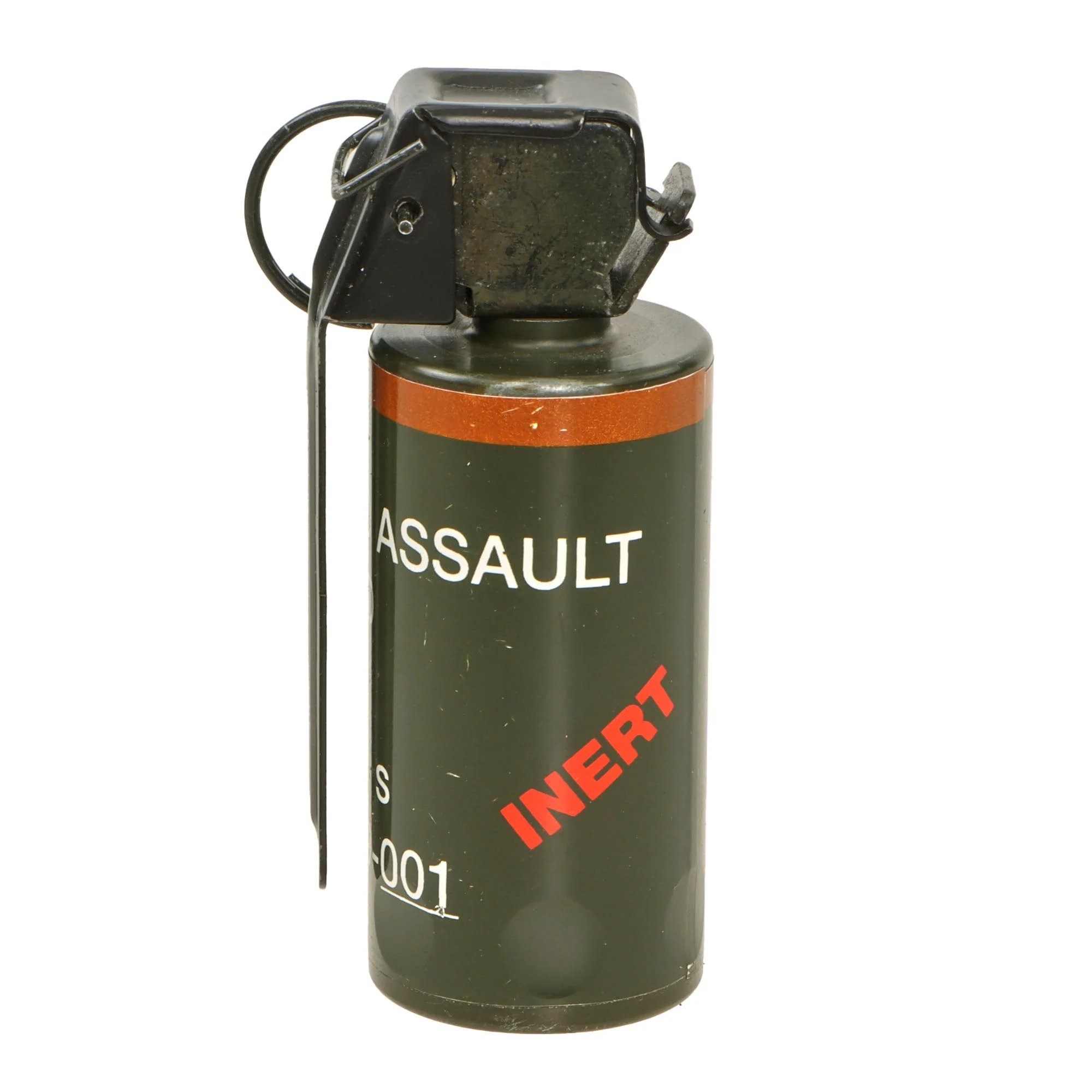 Original U.S. GWOT Era Inert Rheinmetall Sample Trainer '6 Bang' Flashbang Grenade — image 3