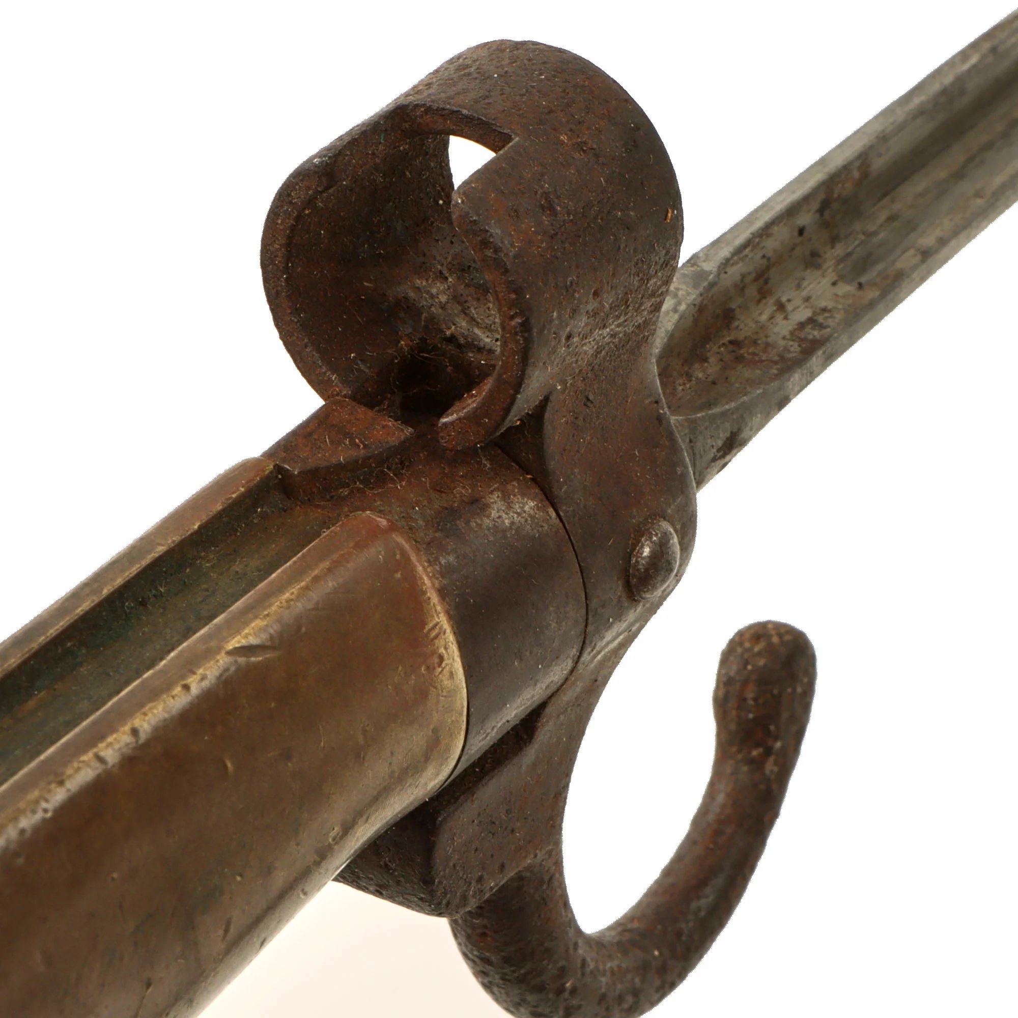 Original Polish Pre-WWII Haller's Army WZ86/93 Lebel Bayonet with Scabbard & Polish Frog — image 11