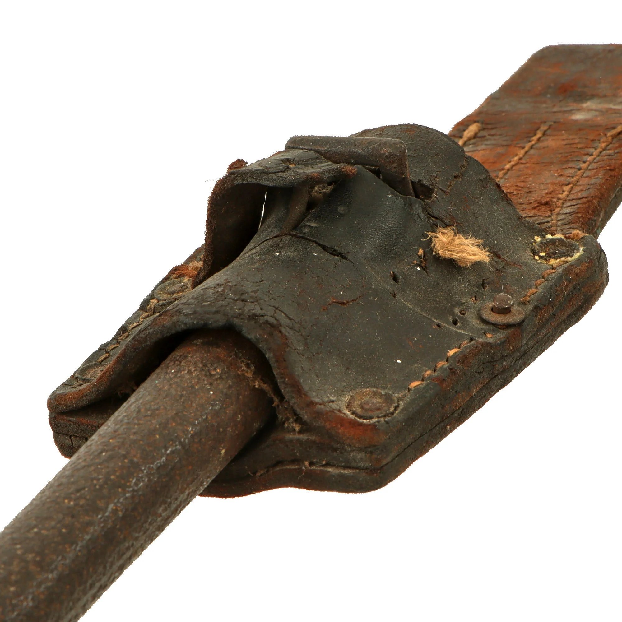 Original Polish Pre-WWII Haller's Army WZ86/93 Lebel Bayonet with Scabbard & Polish Frog — image 14