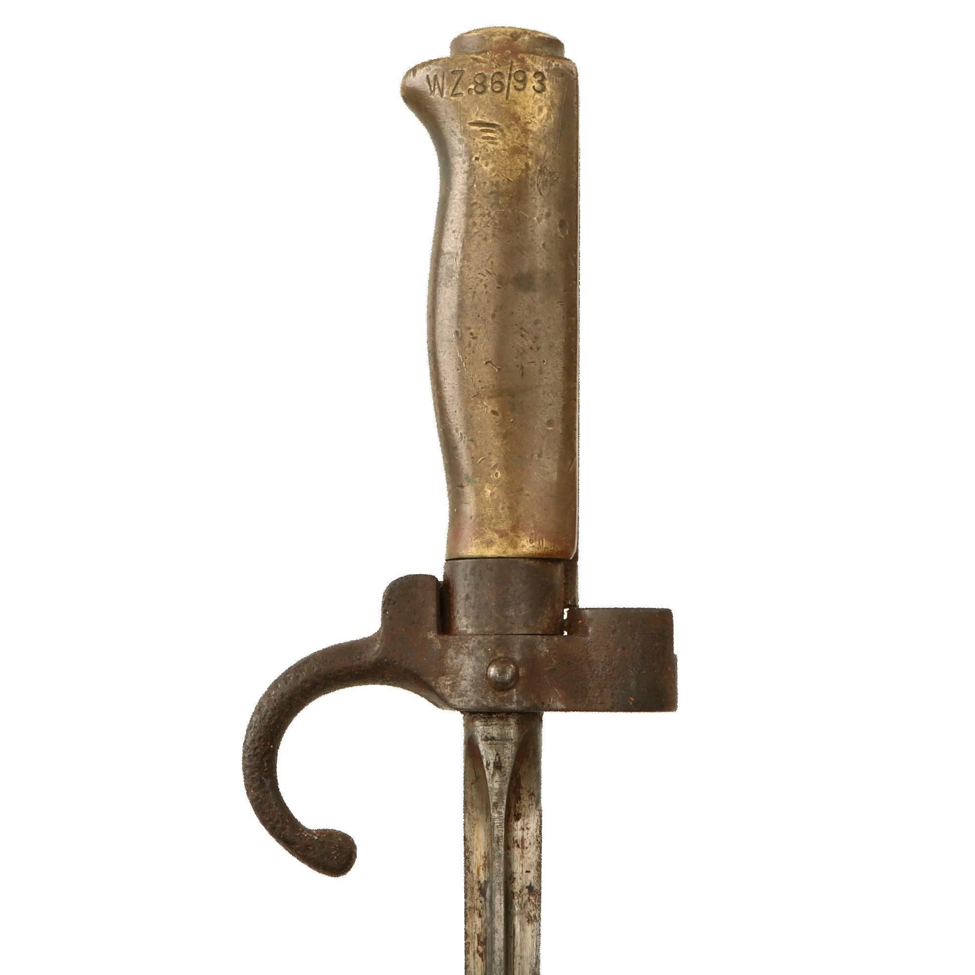 Original Polish Pre-WWII Haller's Army WZ86/93 Lebel Bayonet with Scabbard & Polish Frog — image 8