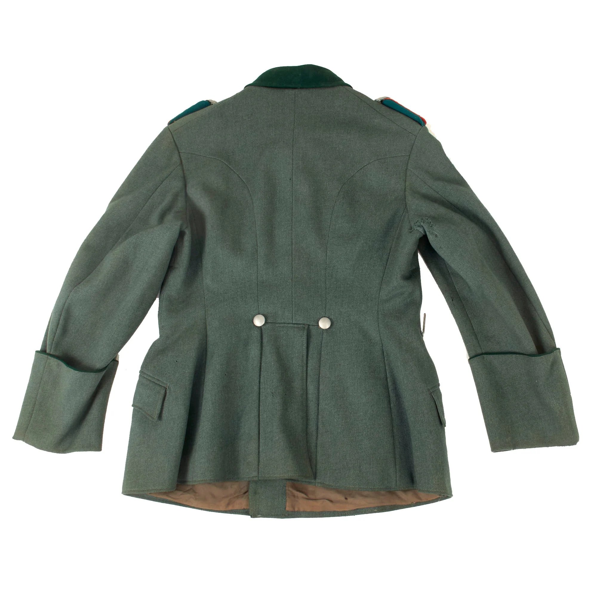 Original German WWII Administrative Oberstleutnant Lieutenant Colonel Military District Officer's Reichswehr-Style Service Tunic with Bullion Breast Eagle — image 16