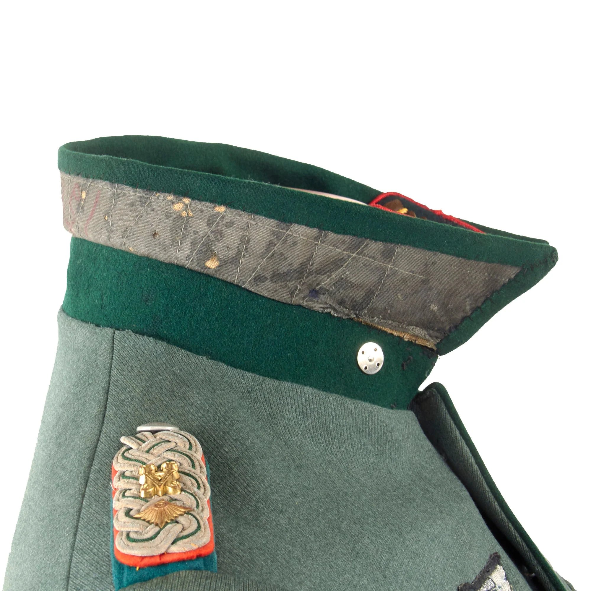 Original German WWII Administrative Oberstleutnant Lieutenant Colonel Military District Officer's Reichswehr-Style Service Tunic with Bullion Breast Eagle — image 8