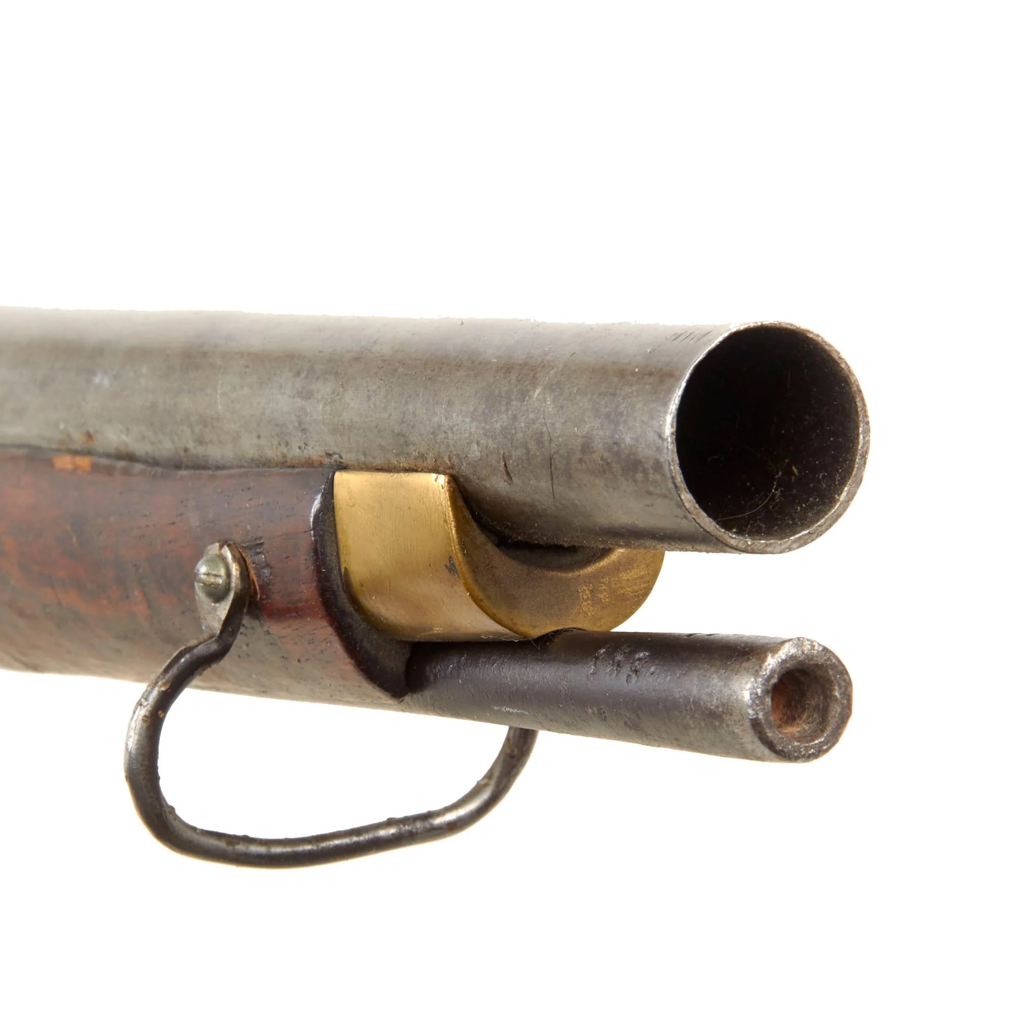 Original Prussian Potsdam M1809 Flintlock Musket Sent to Africa with British Markings and Modified Stock — image 18
