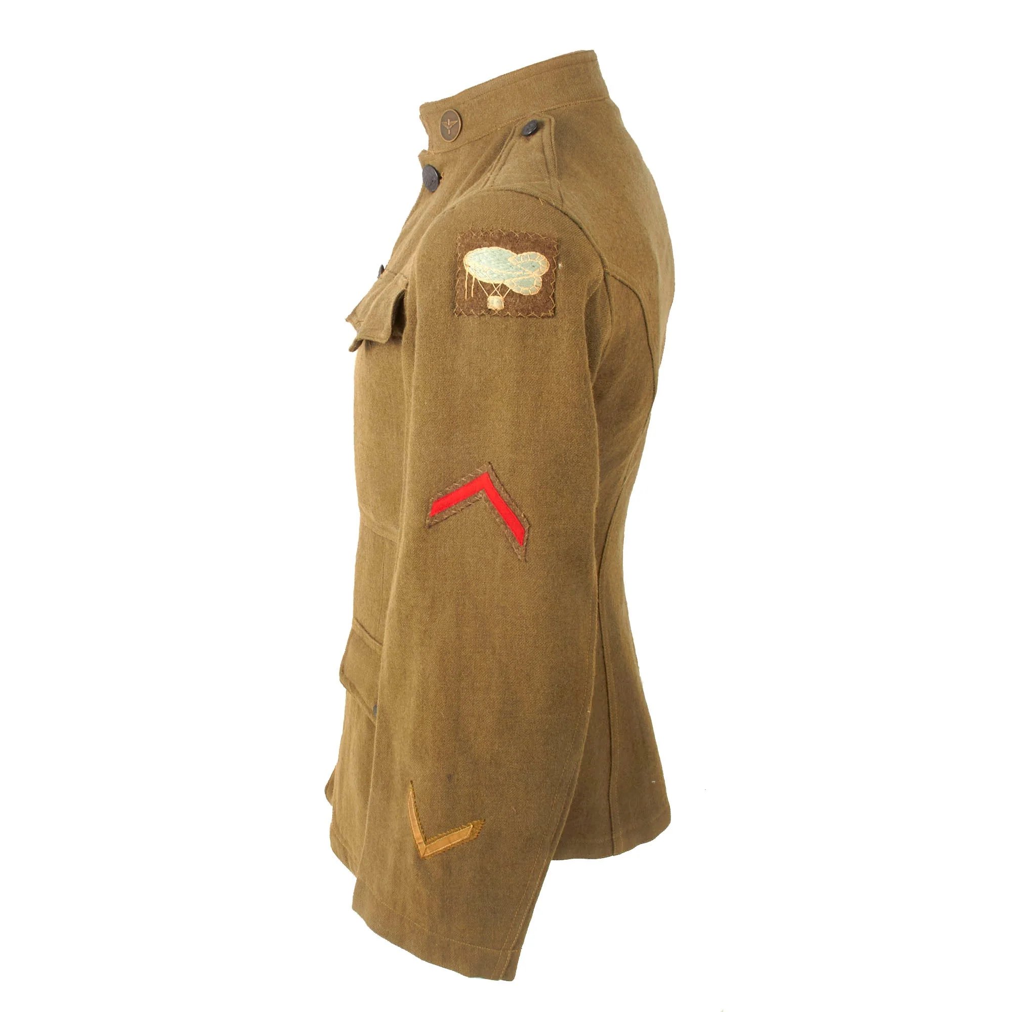 Original U.S. WWI 66th Balloon Company Uniform & Photo Grouping with Diary of Comrade - Elwood J. Rohring — image 18