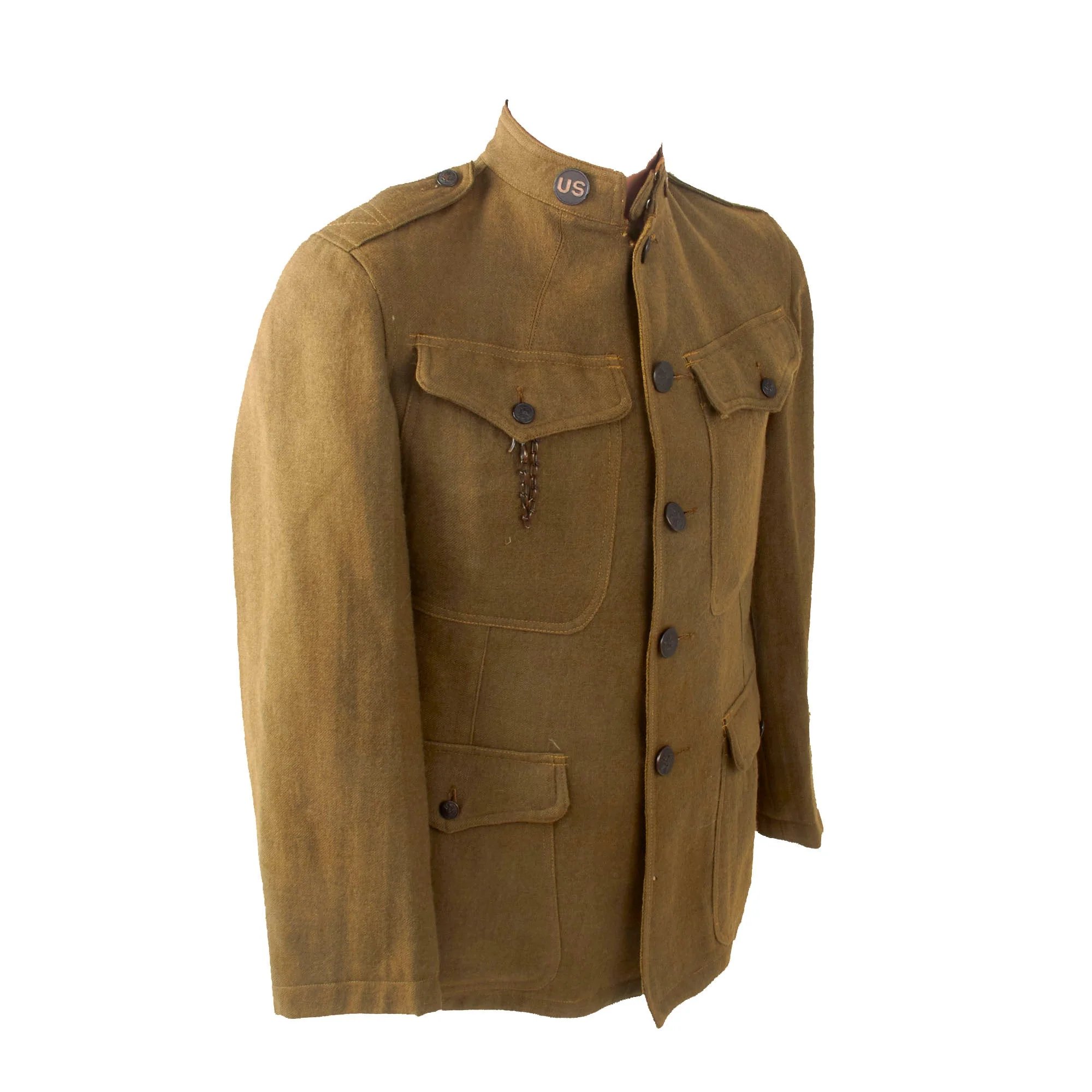 Original U.S. WWI 66th Balloon Company Uniform & Photo Grouping with Diary of Comrade - Elwood J. Rohring — image 2