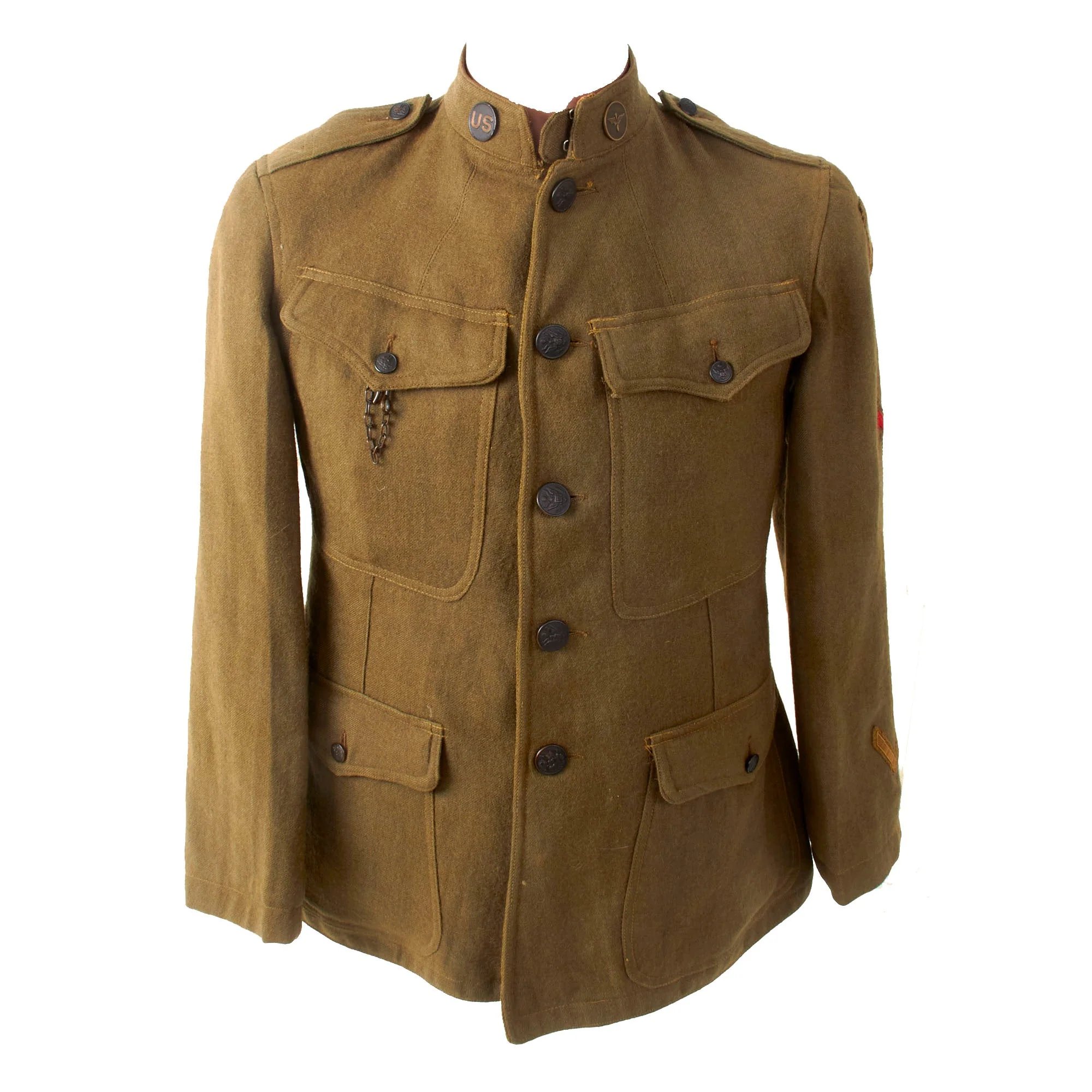 Original U.S. WWI 66th Balloon Company Uniform & Photo Grouping with Diary of Comrade - Elwood J. Rohring — image 20